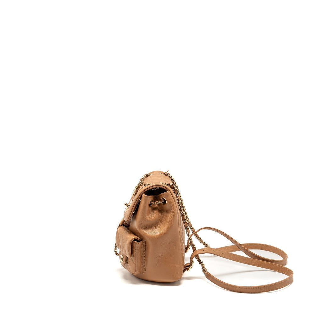 chanel-triple-pack-backpack-caviar-caramel-lghw-microchip