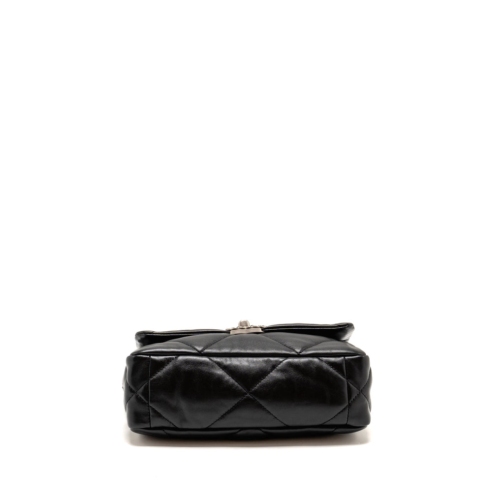 chanel-small-19-bag-lambskin-black-multicolour-hardware-microchip-7