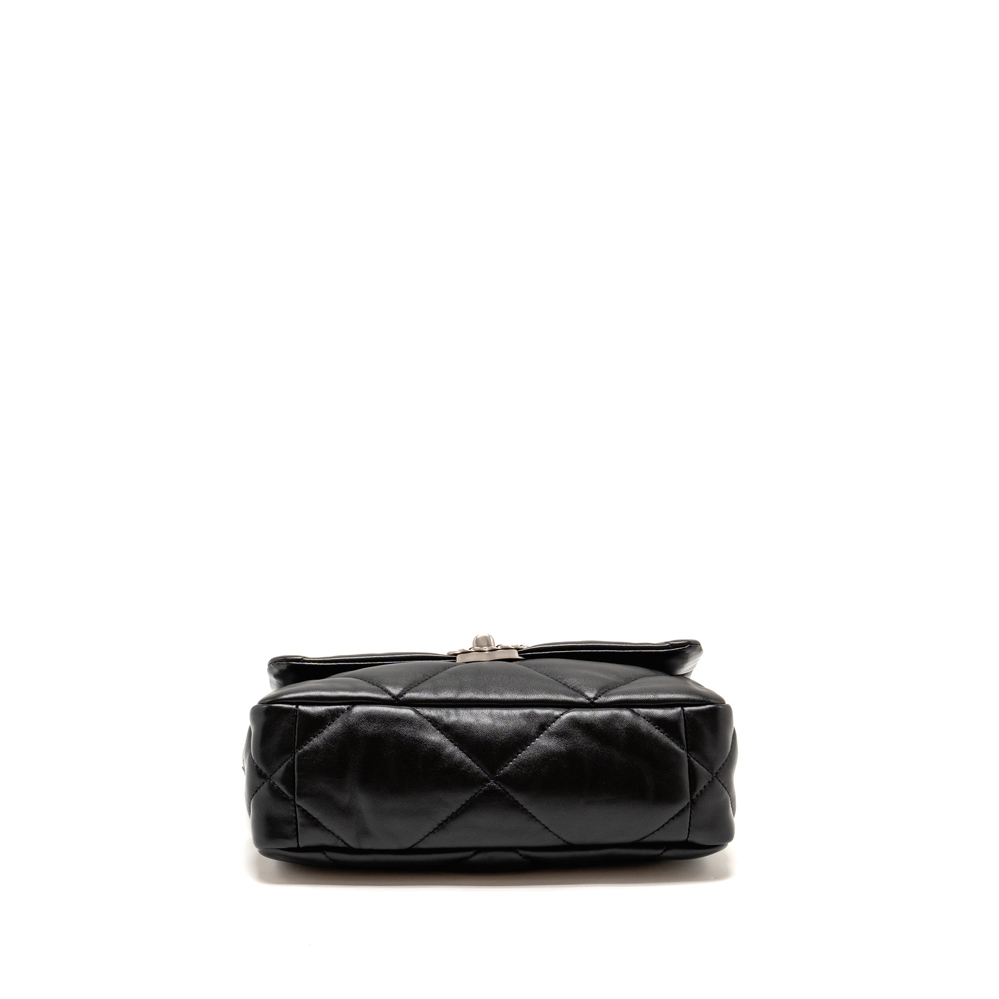 chanel-small-19-bag-lambskin-black-multicolour-hardware-microchip-7