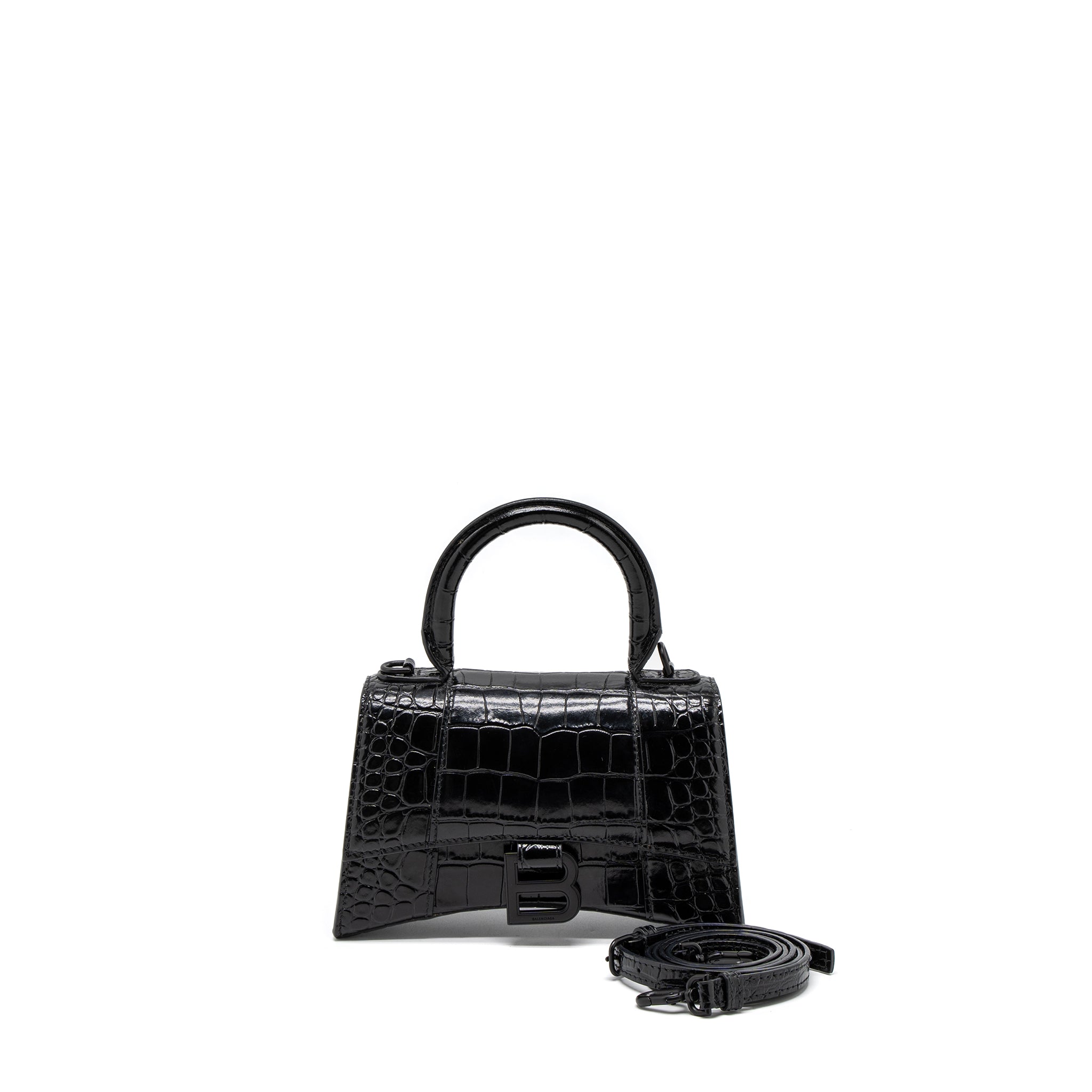 balenciaga-hourglass-xs-croc-embossed-calfskin-so-black-1