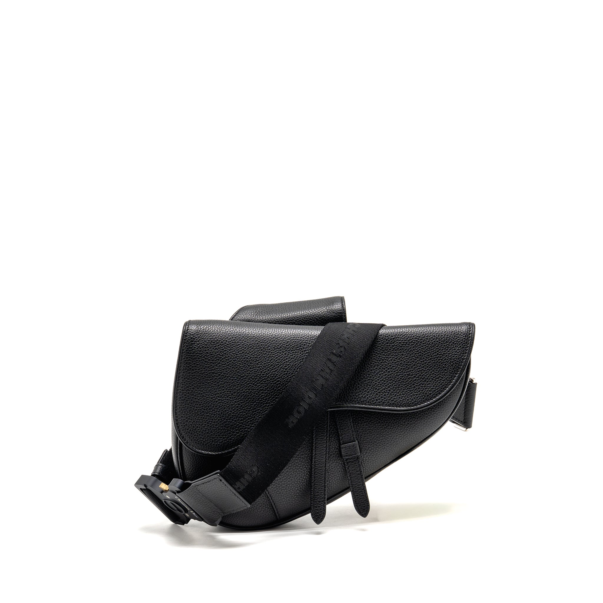 dior-homme-saddle-bag-calfskin-black-shw
