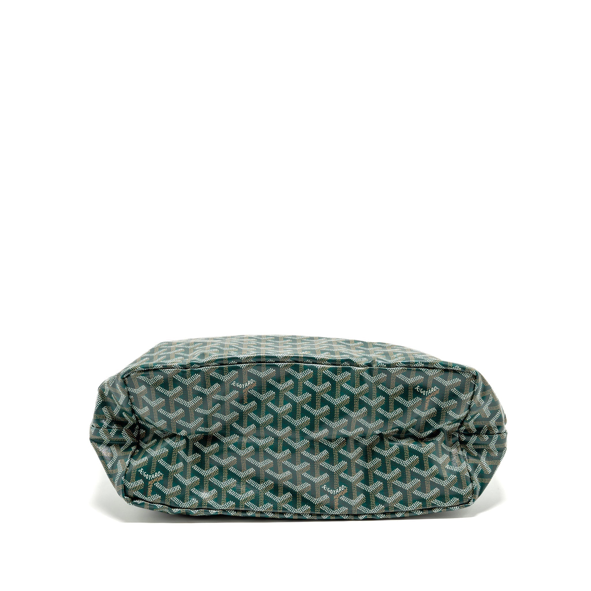 goyard-saint-louis-pm-tote-goyardine-canvas-green-shw