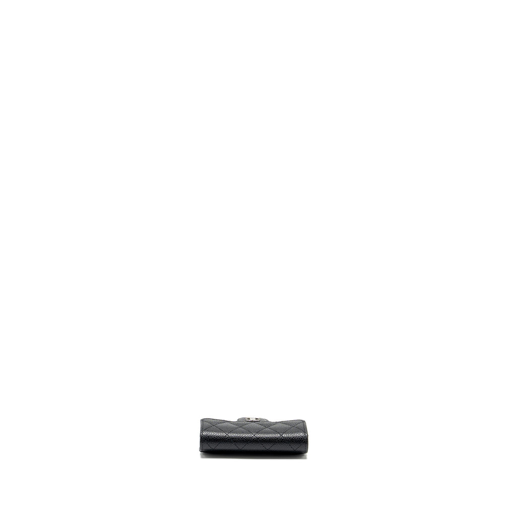 chanel-classic-flap-card-holder-caviar-black-shw-microchip-1