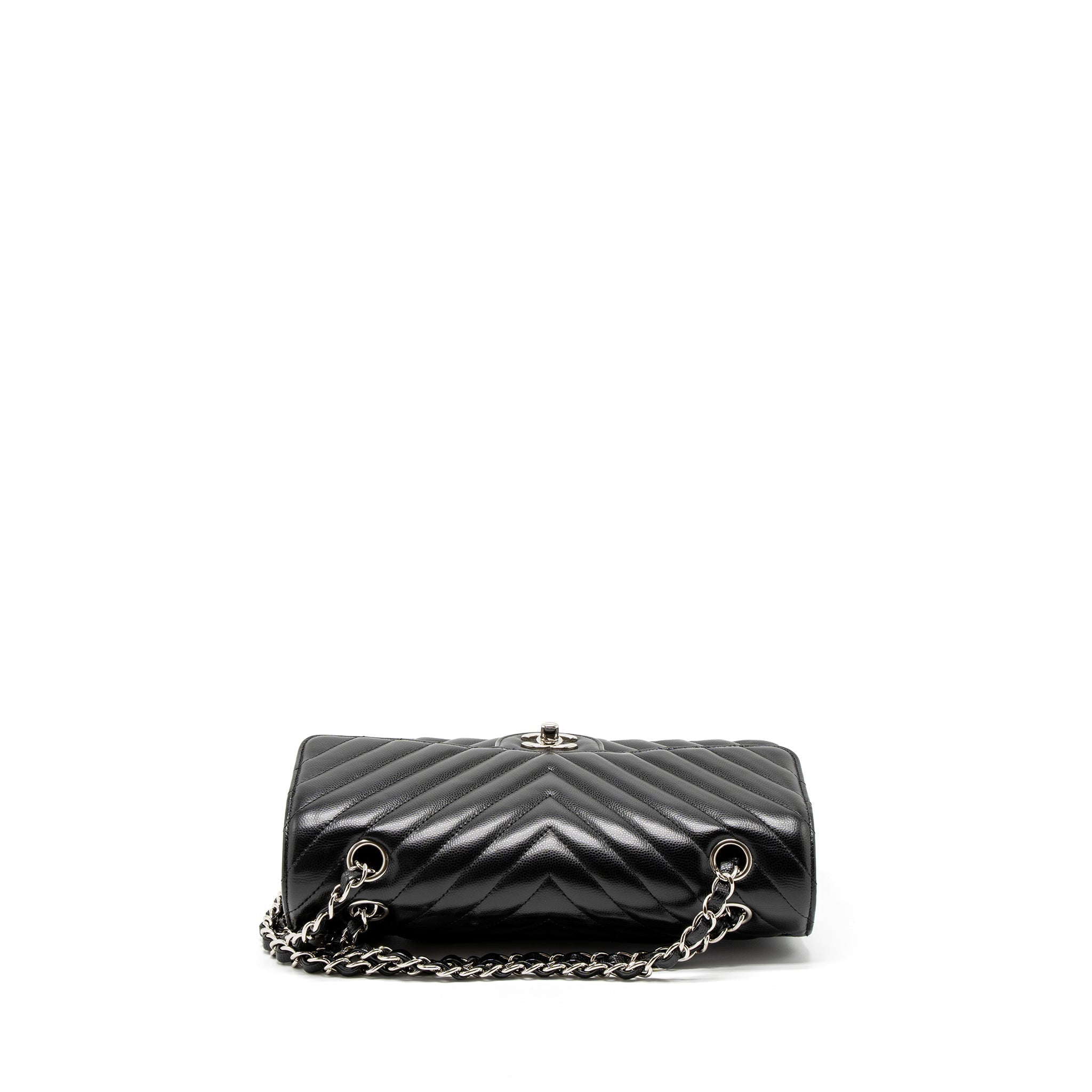 chanel-medium-classic-double-flap-bag-chevron-caviar-black-shw-1