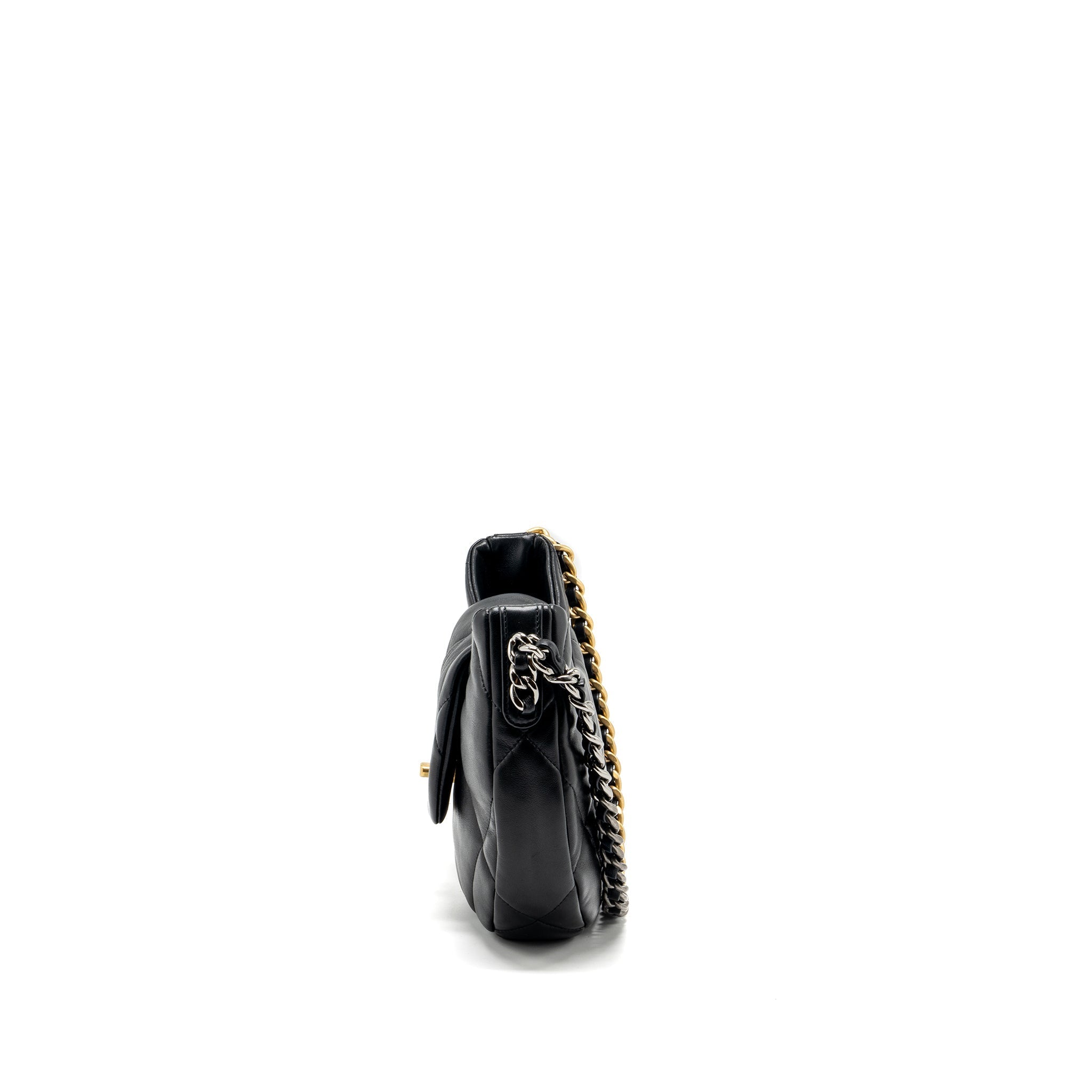 chanel-24c-hobo-shoulder-bag-lambskin-black-multicolour-hardware-microchip-copy