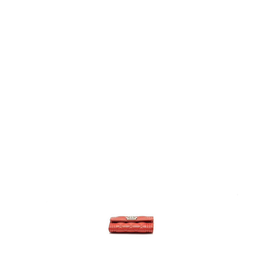 chanel-boy-flap-card-holder-caviar-red-shw
