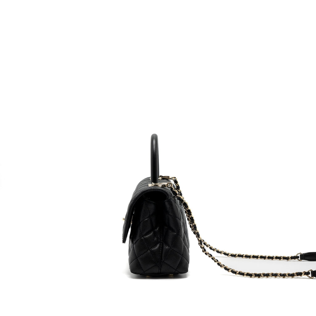 chanel-small-coco-handle-caviar-black-lghw-microchip-8