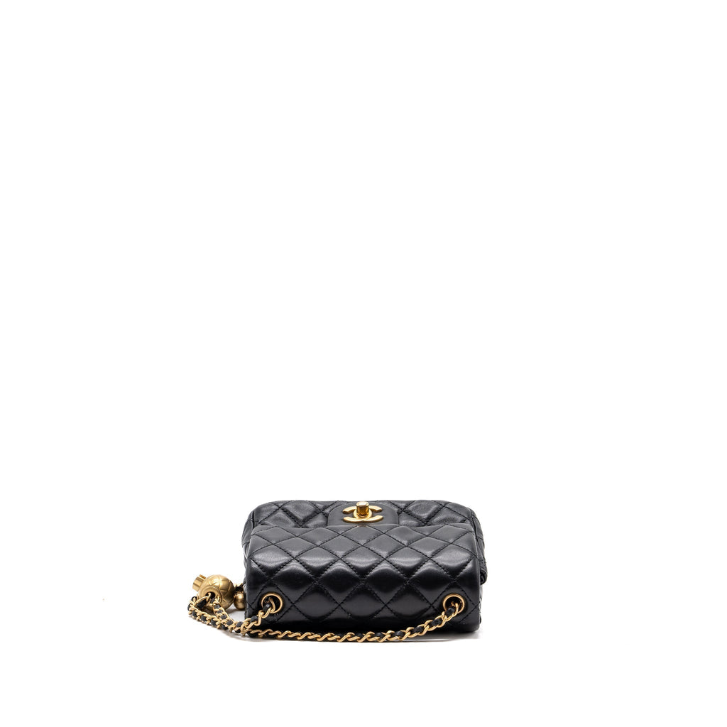 chanel-pearl-crush-mini-square-flap-bag-lambskin-black-ghw-microchip-5