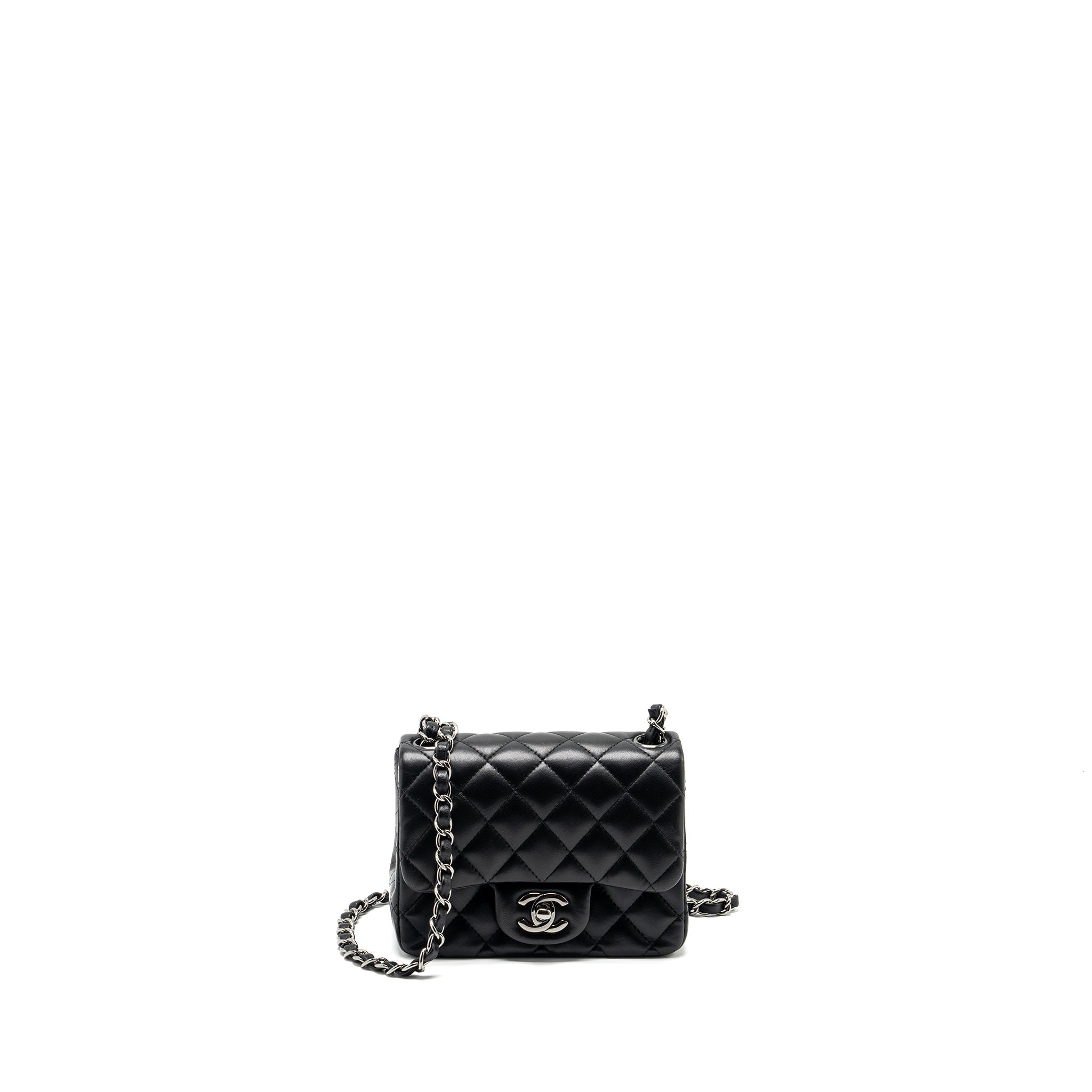 chanel-mini-square-flap-bag-lambskin-black-shw