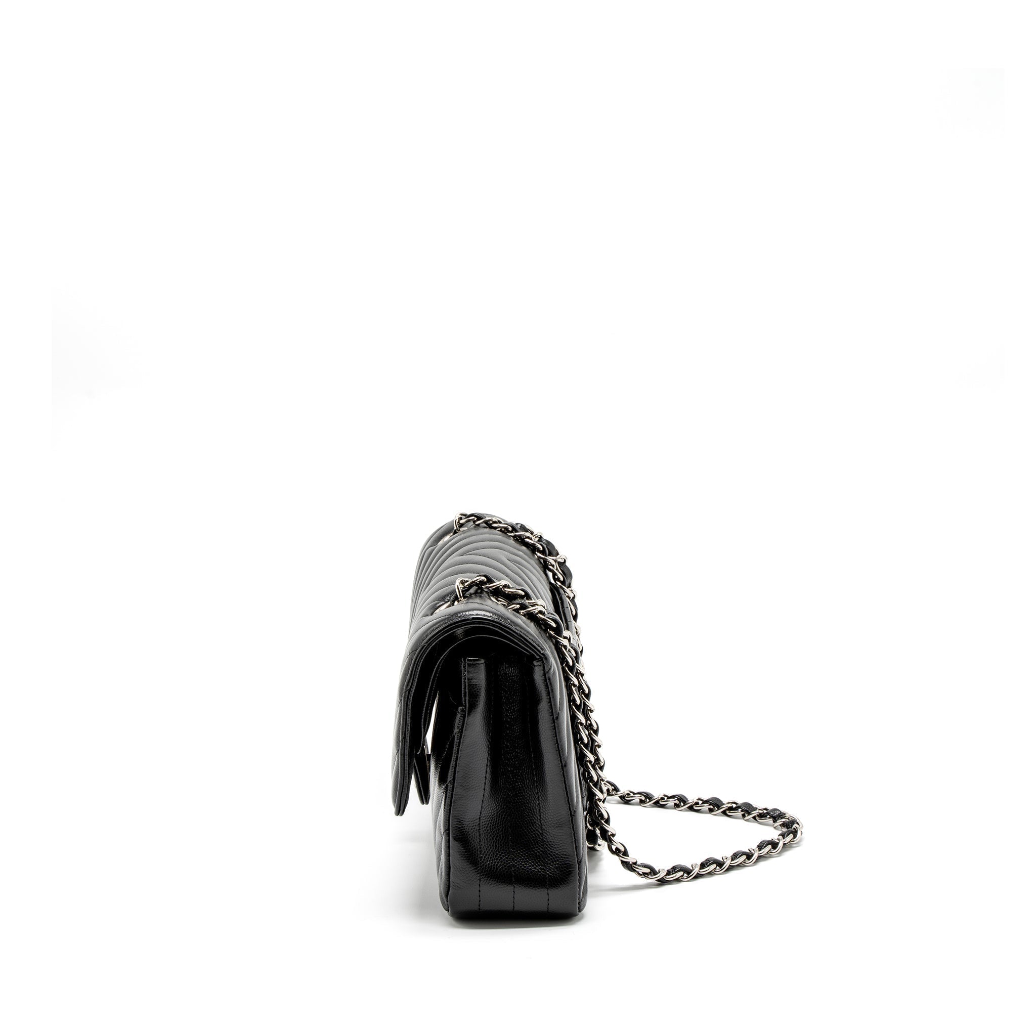 chanel-medium-classic-double-flap-bag-chevron-caviar-black-shw-1