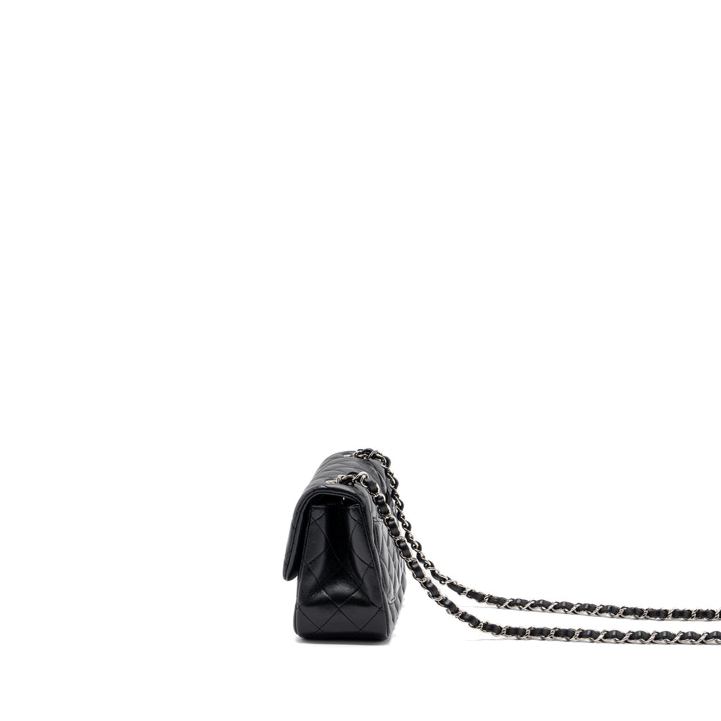 copy-of-chanel-mini-square-flap-bag-lambskin-black-shw