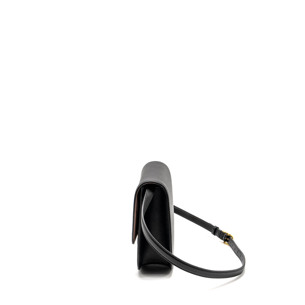 salvatore-ferragamo-gancini-rounded-flap-bag-calfskin-black-ghw