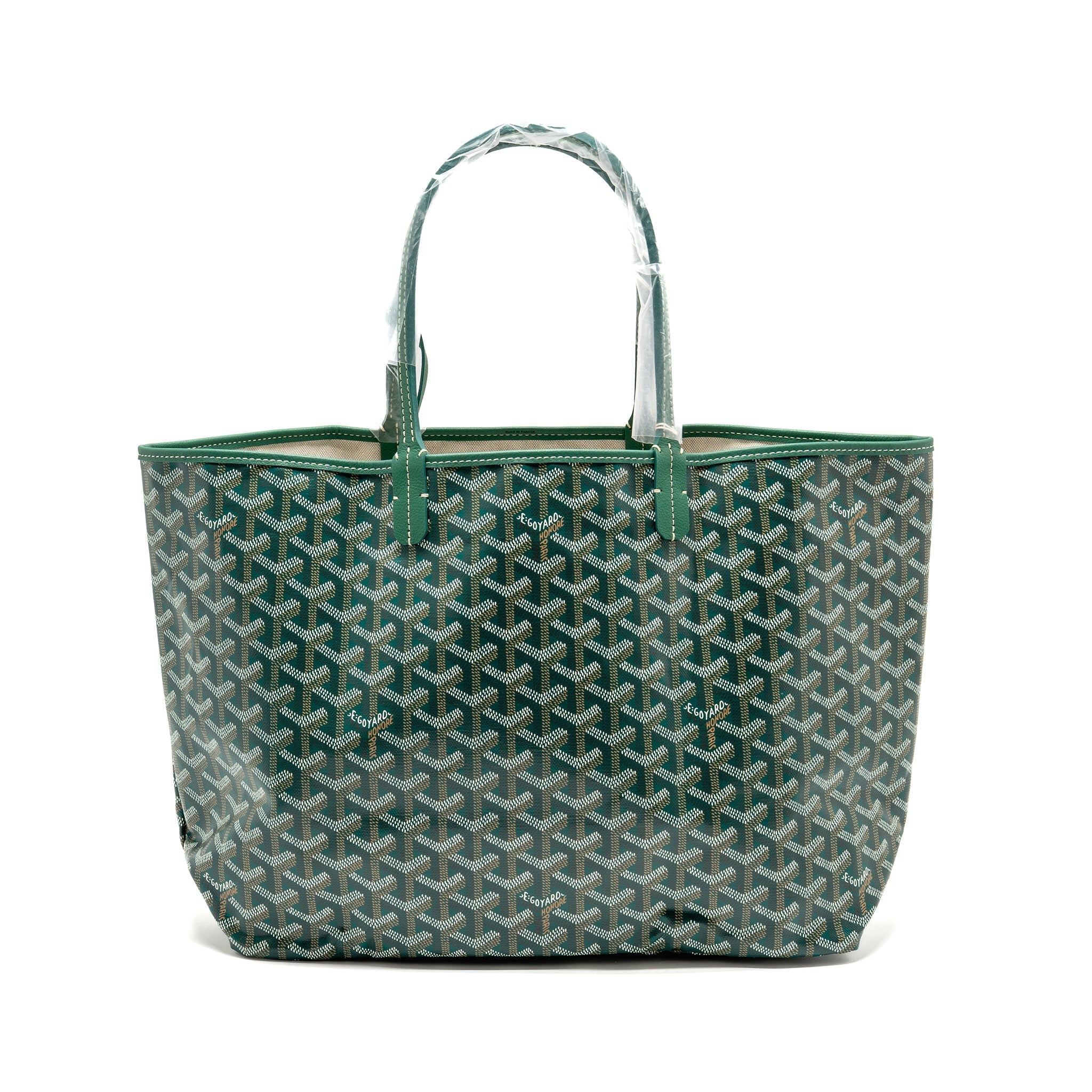 goyard-saint-louis-pm-tote-goyardine-canvas-green-shw