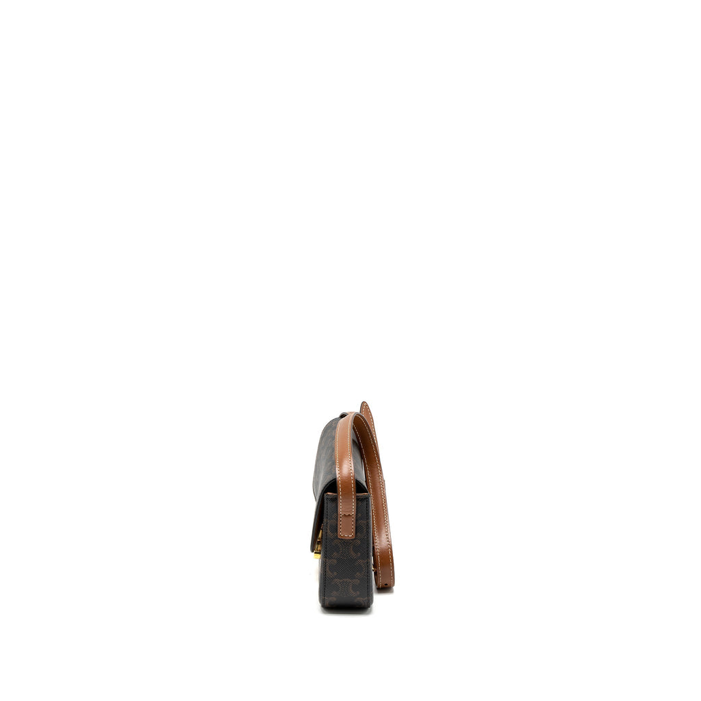 celine-triomphe-shoulder-bag-triomphe-canvas-calfskin-tan-ghw