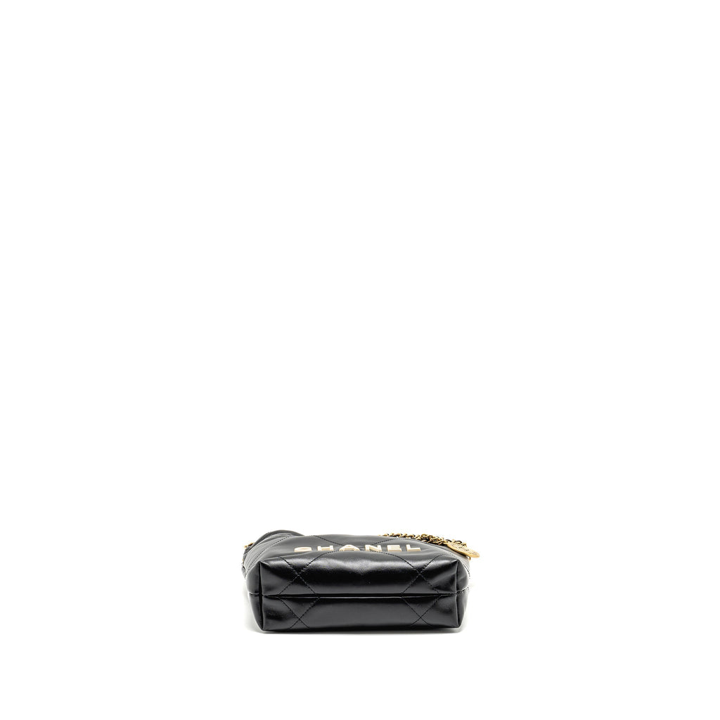 chanel-mini-22-bag-shiny-calfskin-black-ghw-microchip-copy