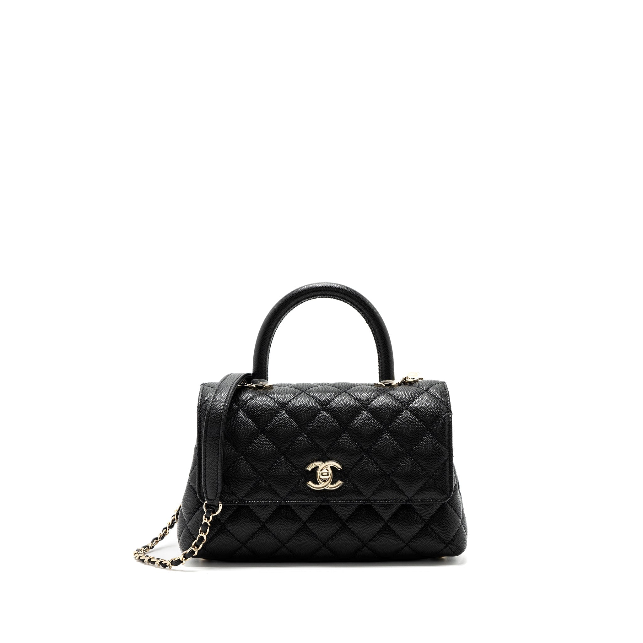 chanel-small-coco-handle-caviar-black-lghw-microchip-8