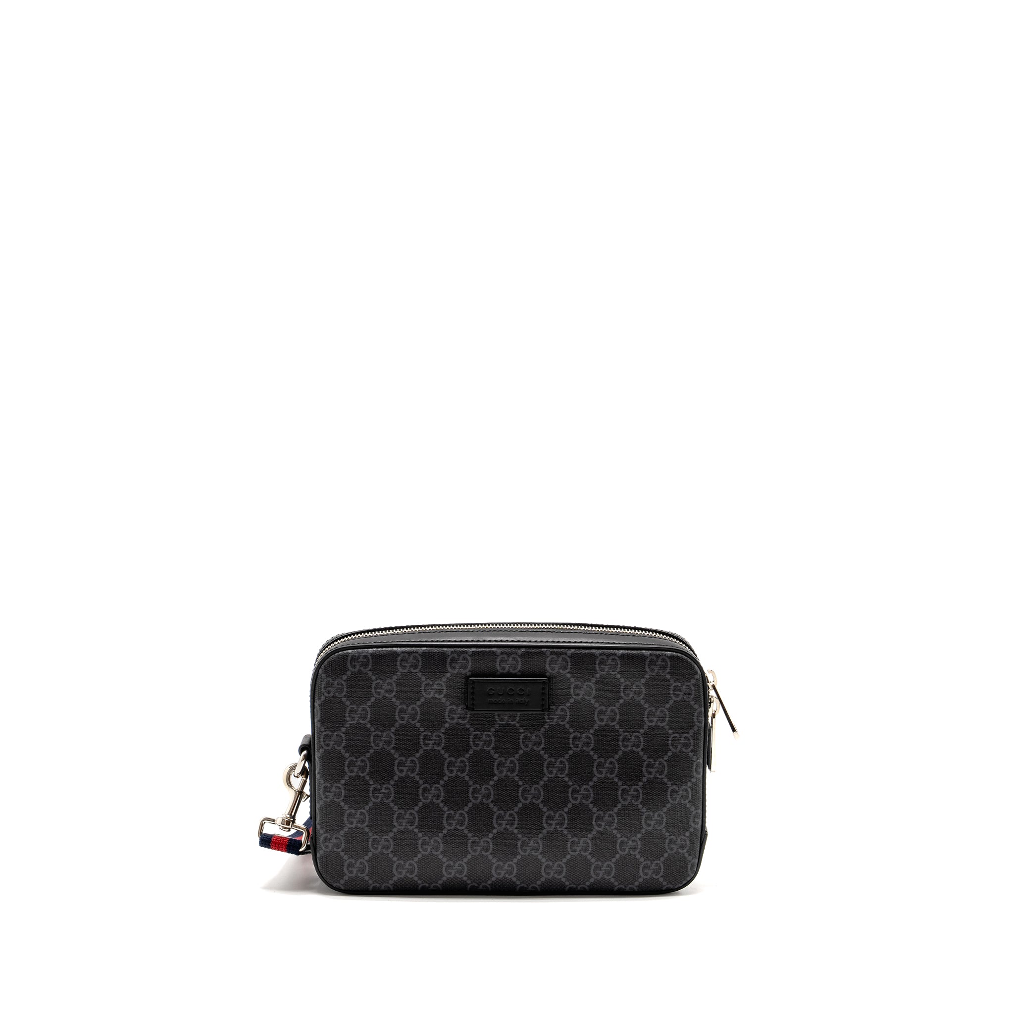 gucci-pouch-gg-supreme-canvas-black-shw