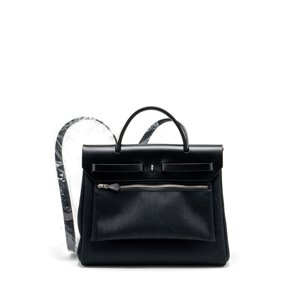 hermes-herbag-31-zip-bag-canvas-hunter-black-shw-stamp-b