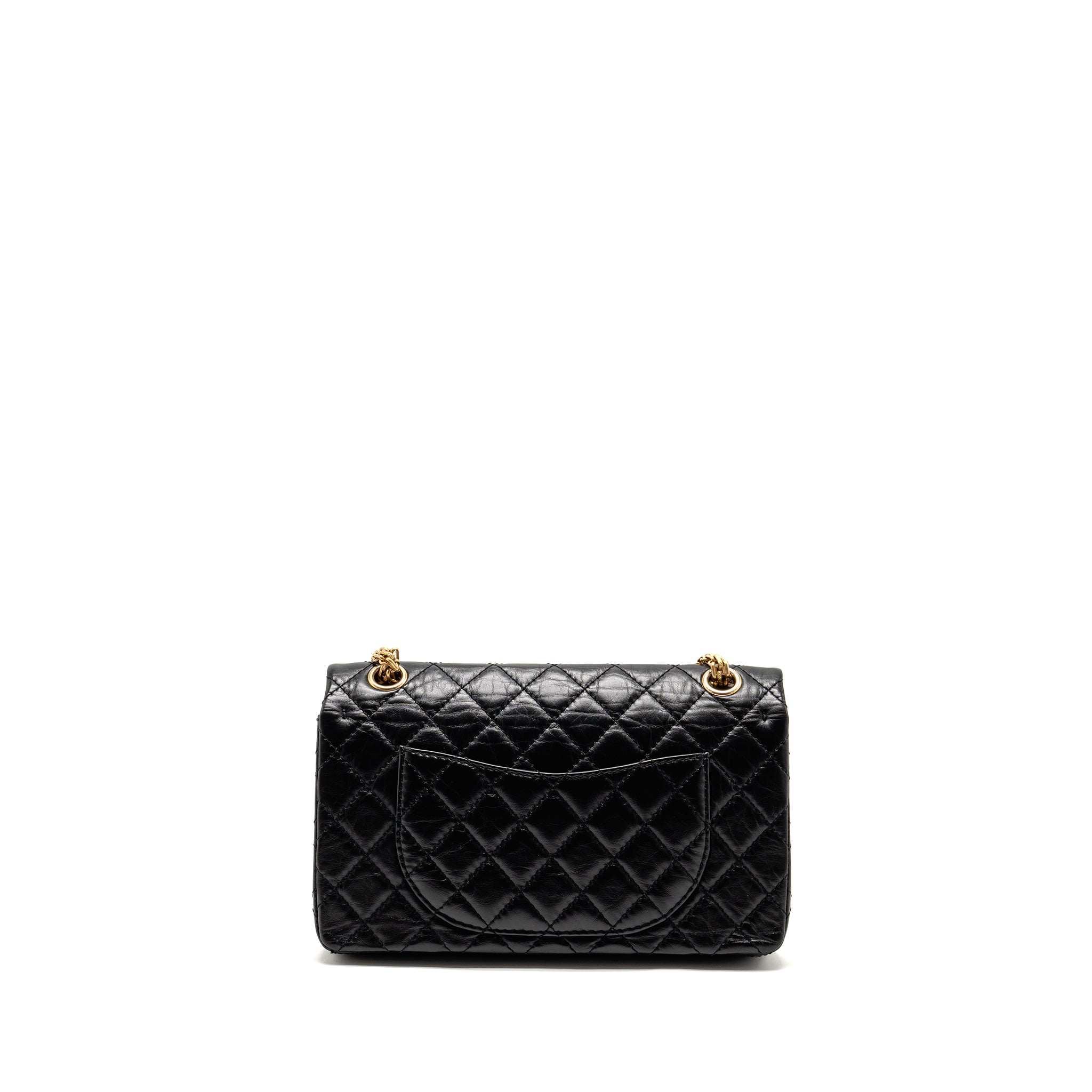 chanel-small-2-55-reissue-double-flap-bag-age-calfskin-black-ghw