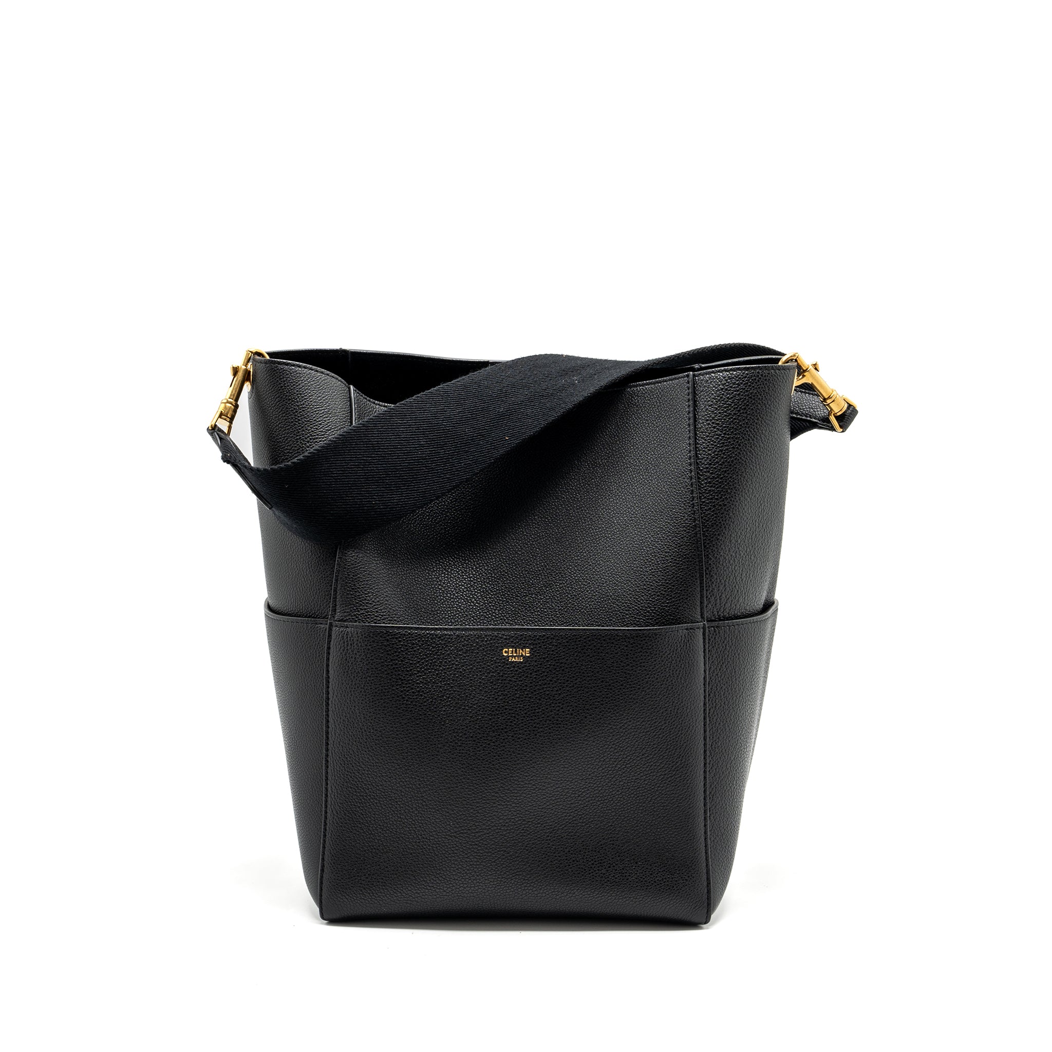 celine-sangle-bucket-bag-grained-calfskin-black-ghw-1