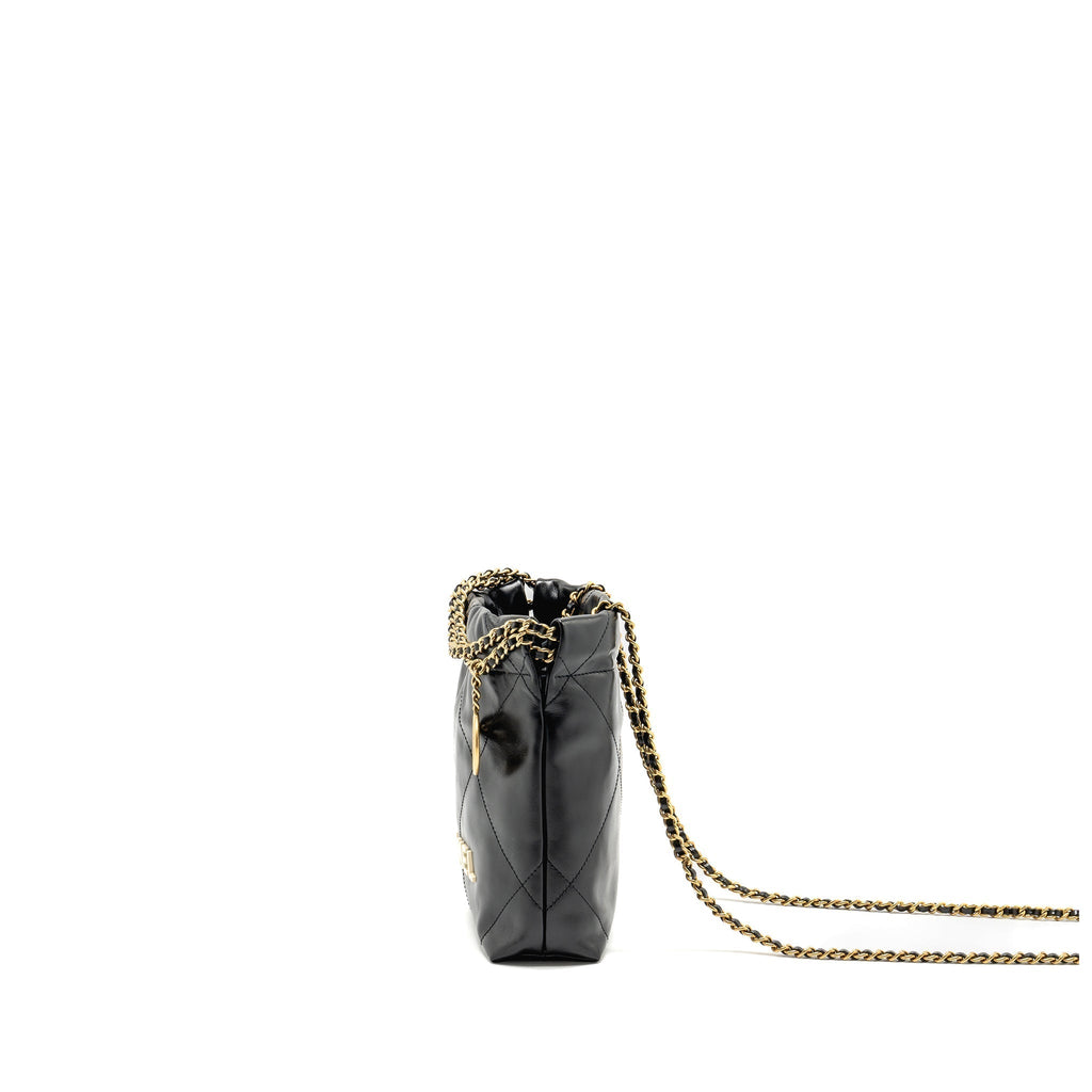 chanel-mini-22-bag-shiny-calfskin-black-ghw-microchip-copy