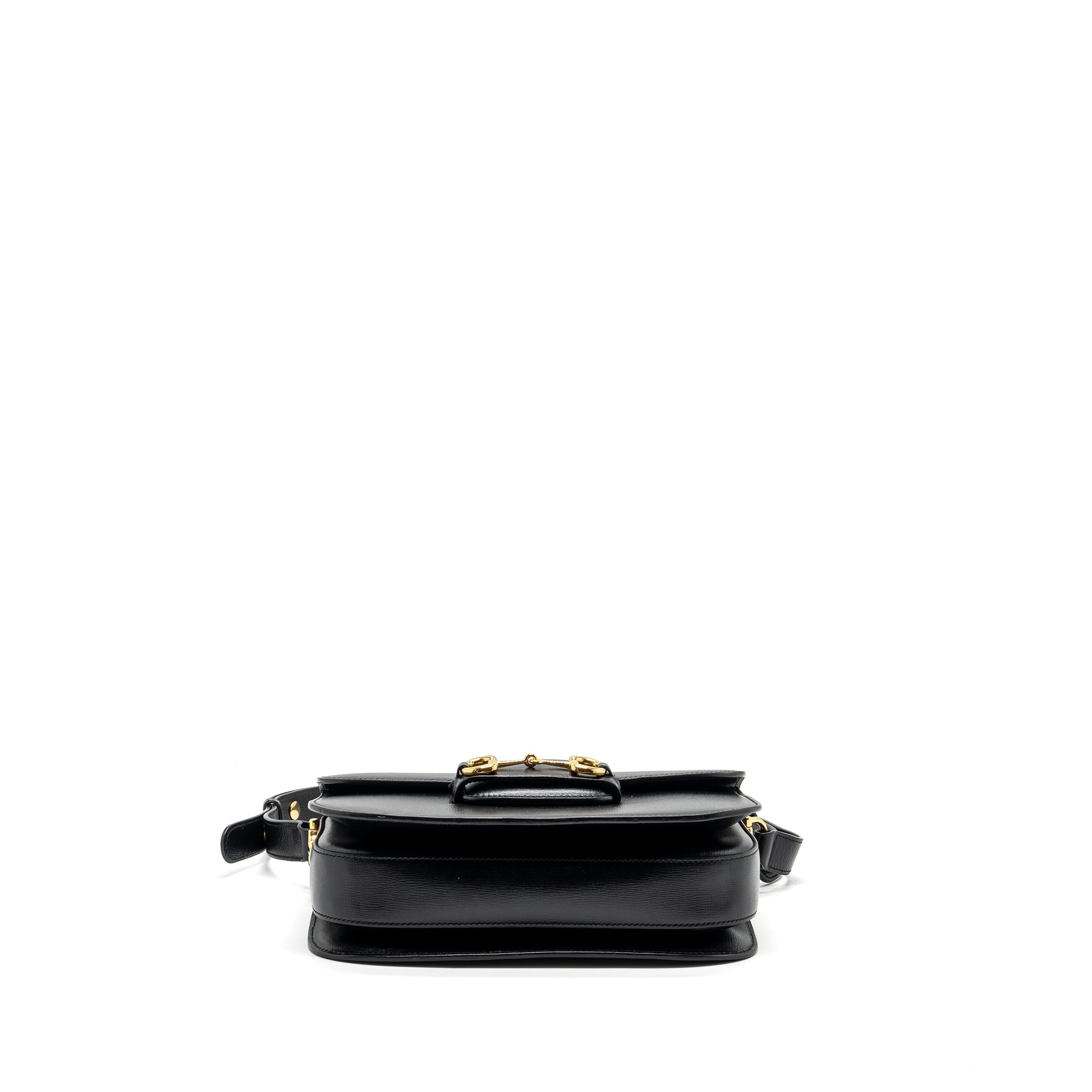 gucci-horsebit-1955-shoulder-bag-leather-black-ghw