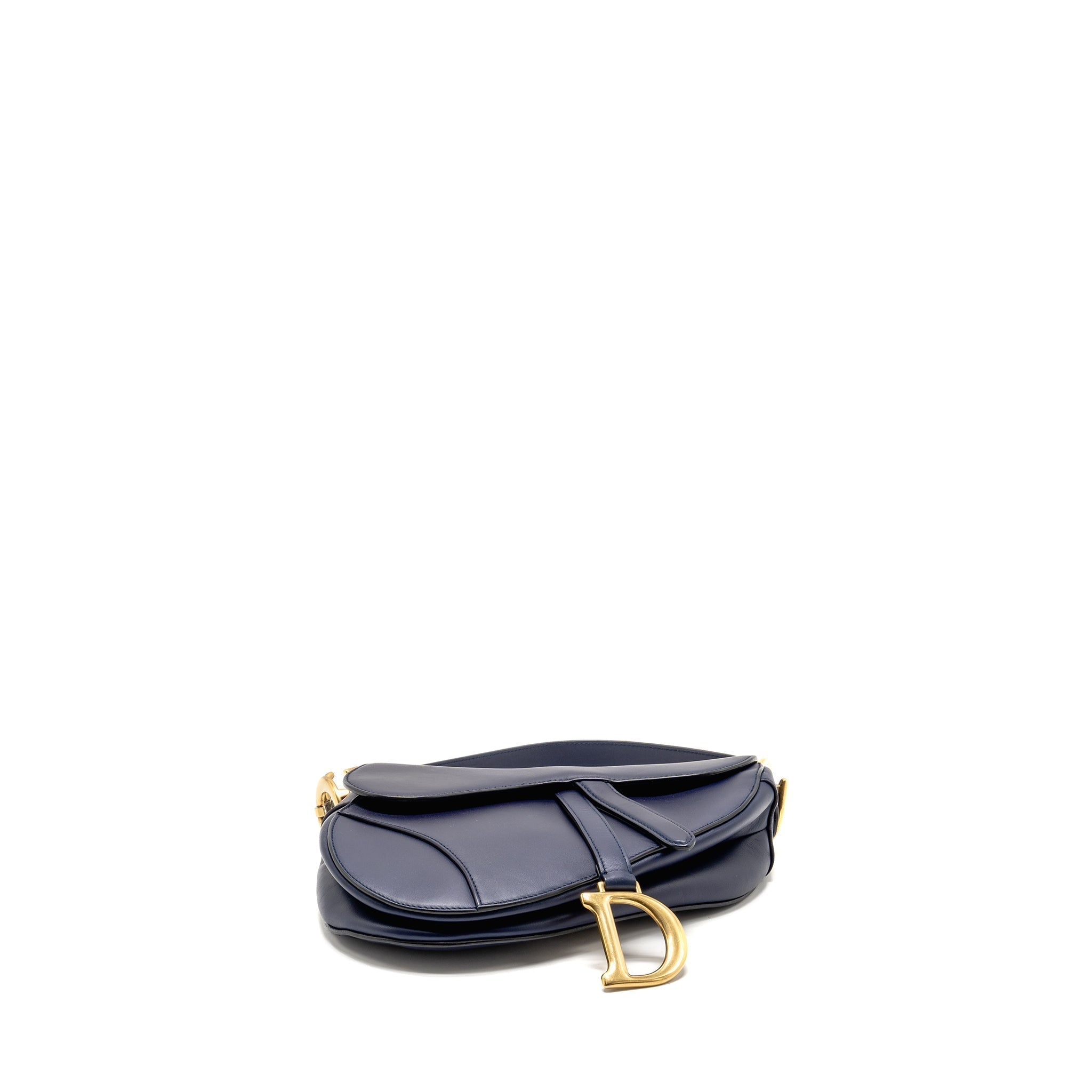 dior-medium-saddle-bag-calfskin-navy-ghw-with-black-oblique-strap