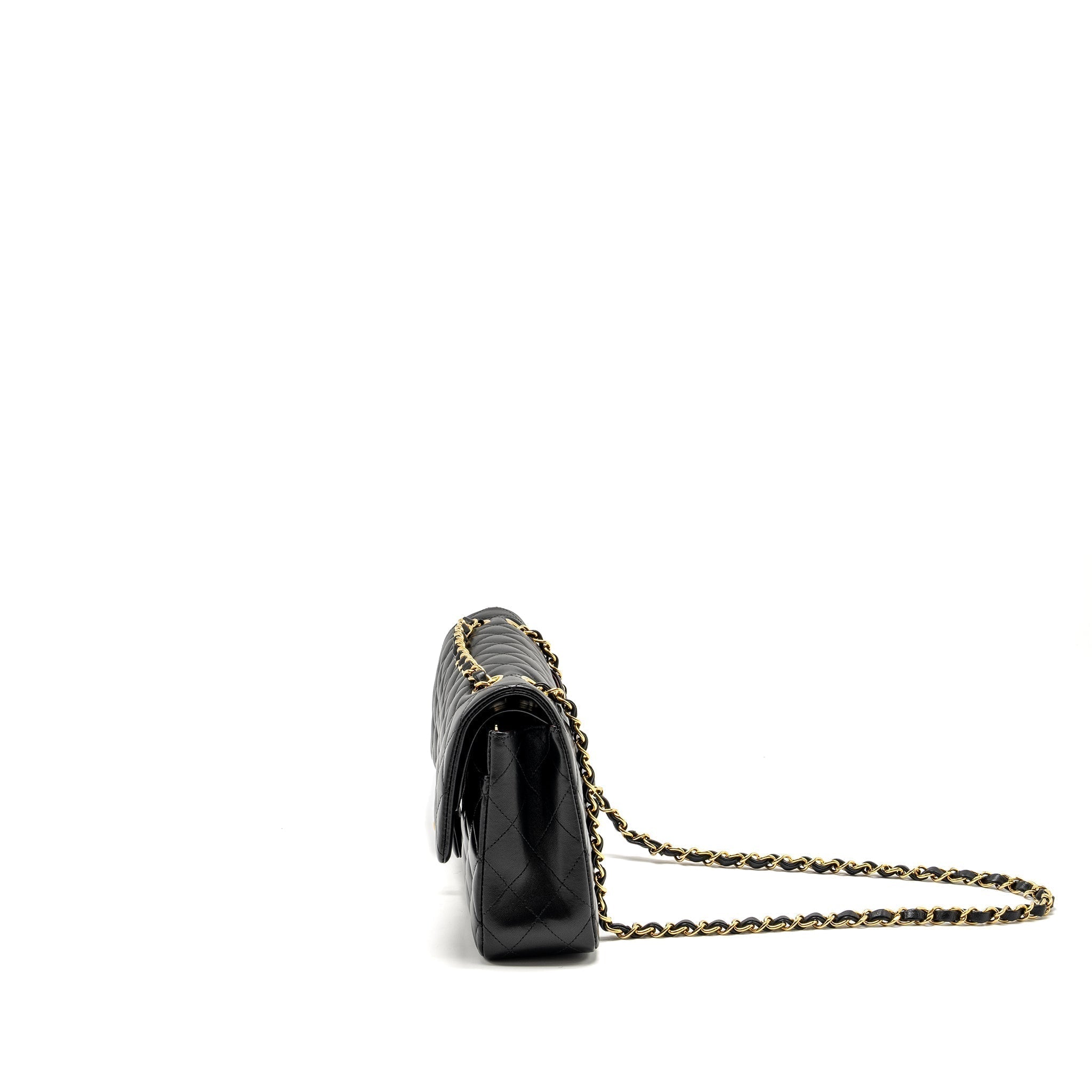 chanel-medium-classic-double-flap-bag-lambskin-black-ghwmicrochip