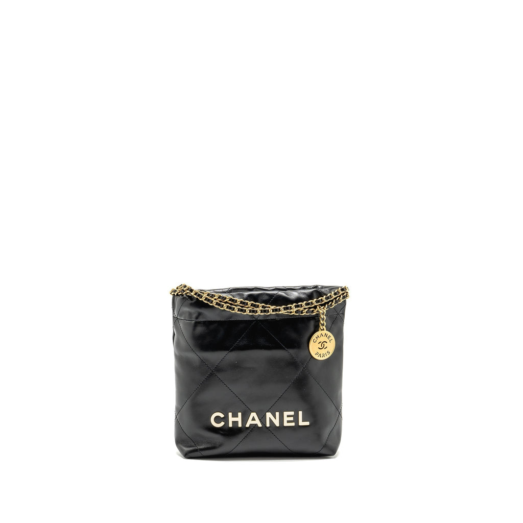 chanel-mini-22-bag-shiny-calfskin-black-ghw-microchip-copy