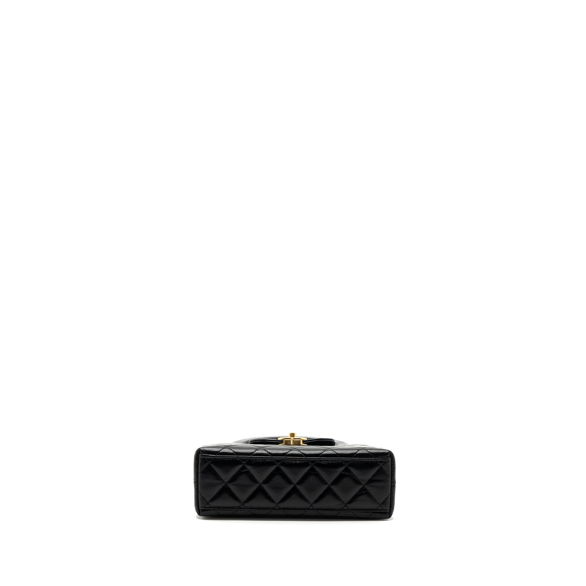 chanel-23k-mini-shopping-bag-calfskin-black-ghw-microchip