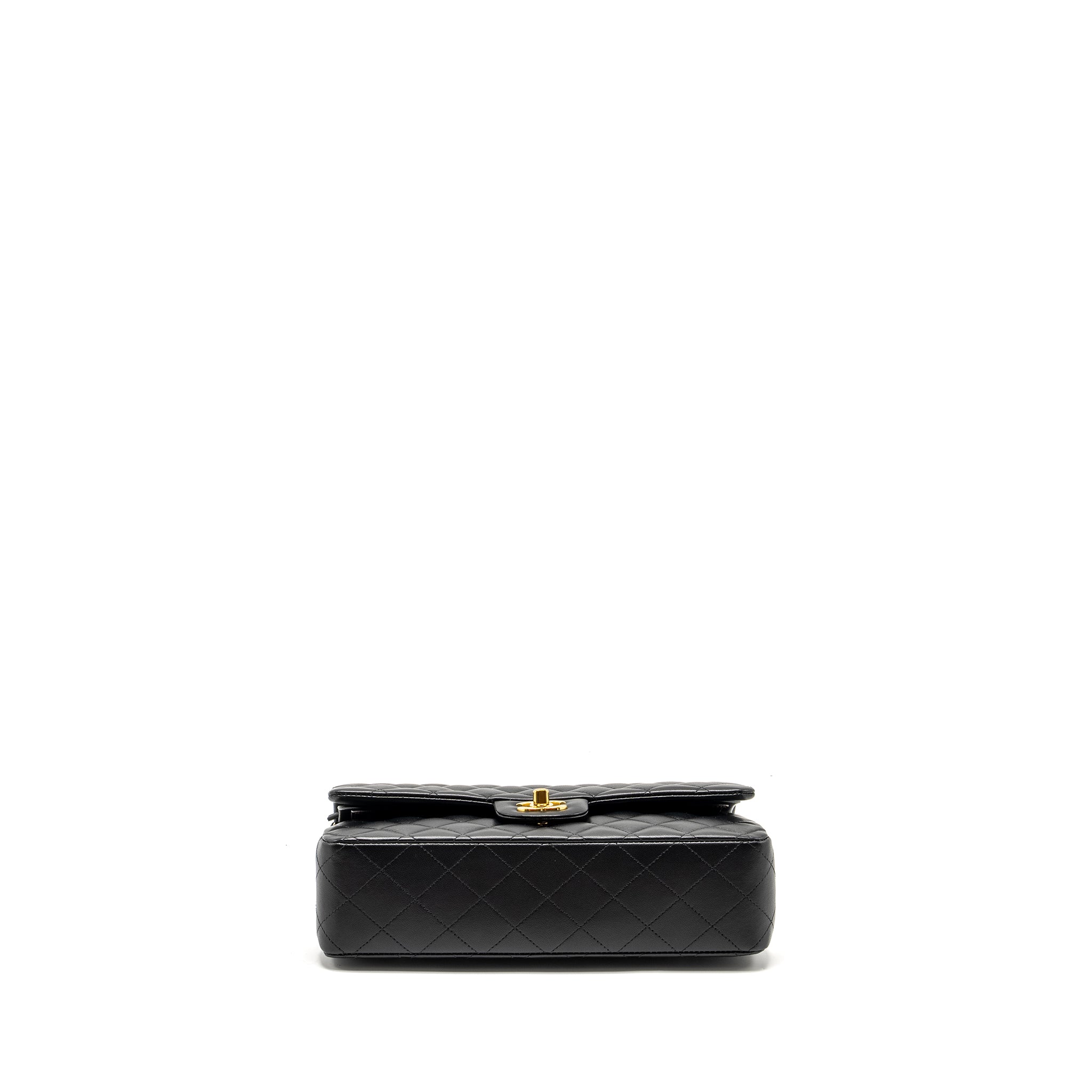 chanel-medium-classic-double-flap-bag-lambskin-black-ghwmicrochip