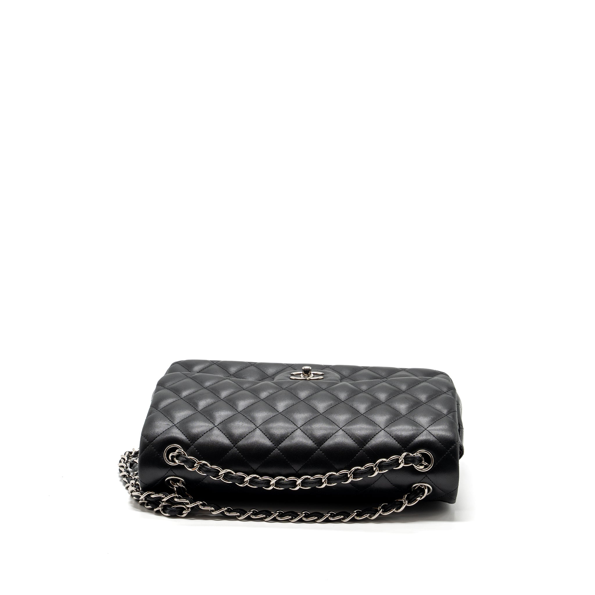 chanel-jumbo-classic-double-flap-lambskin-black-shw-copy