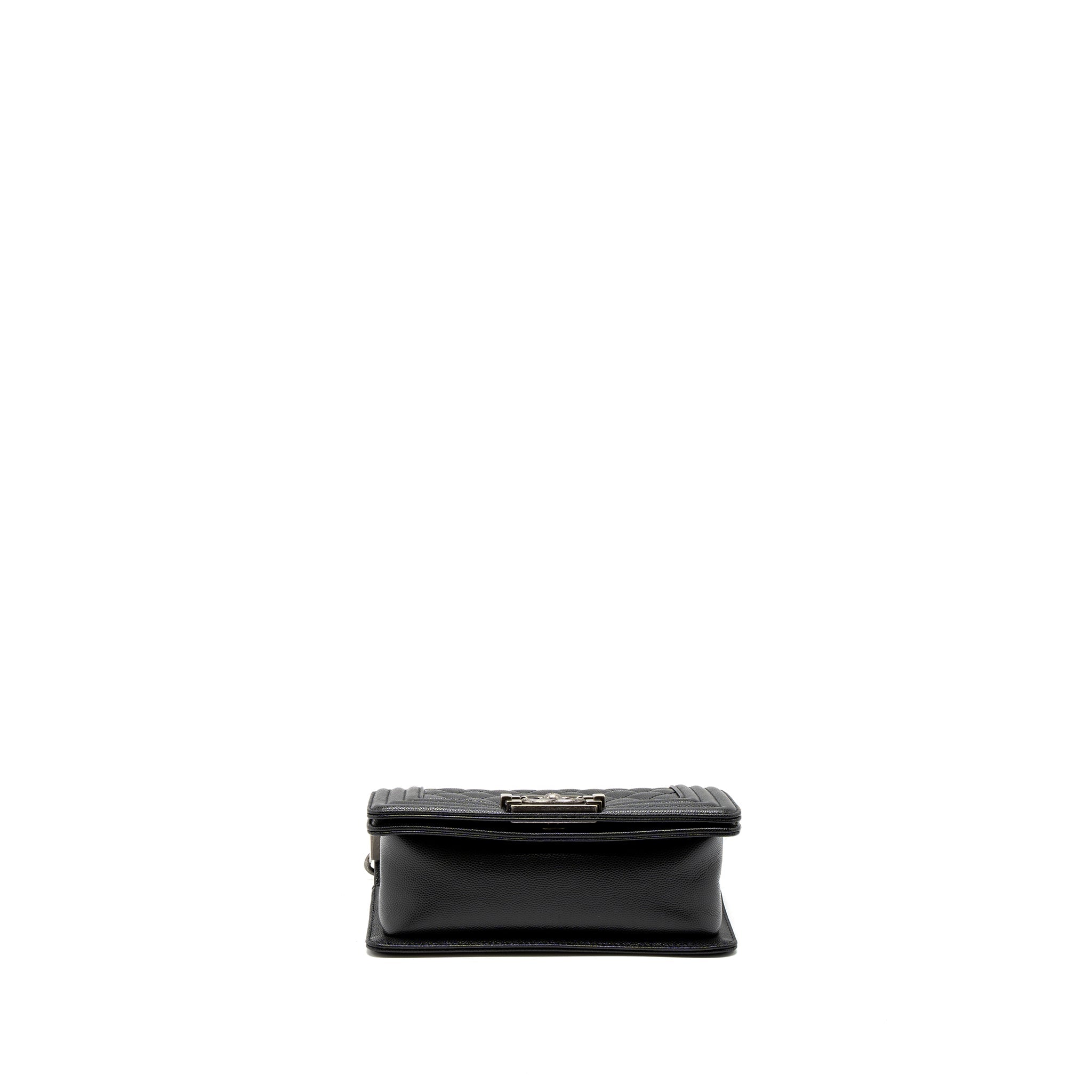 chanel-small-boy-bag-caviar-black-shw-microchip