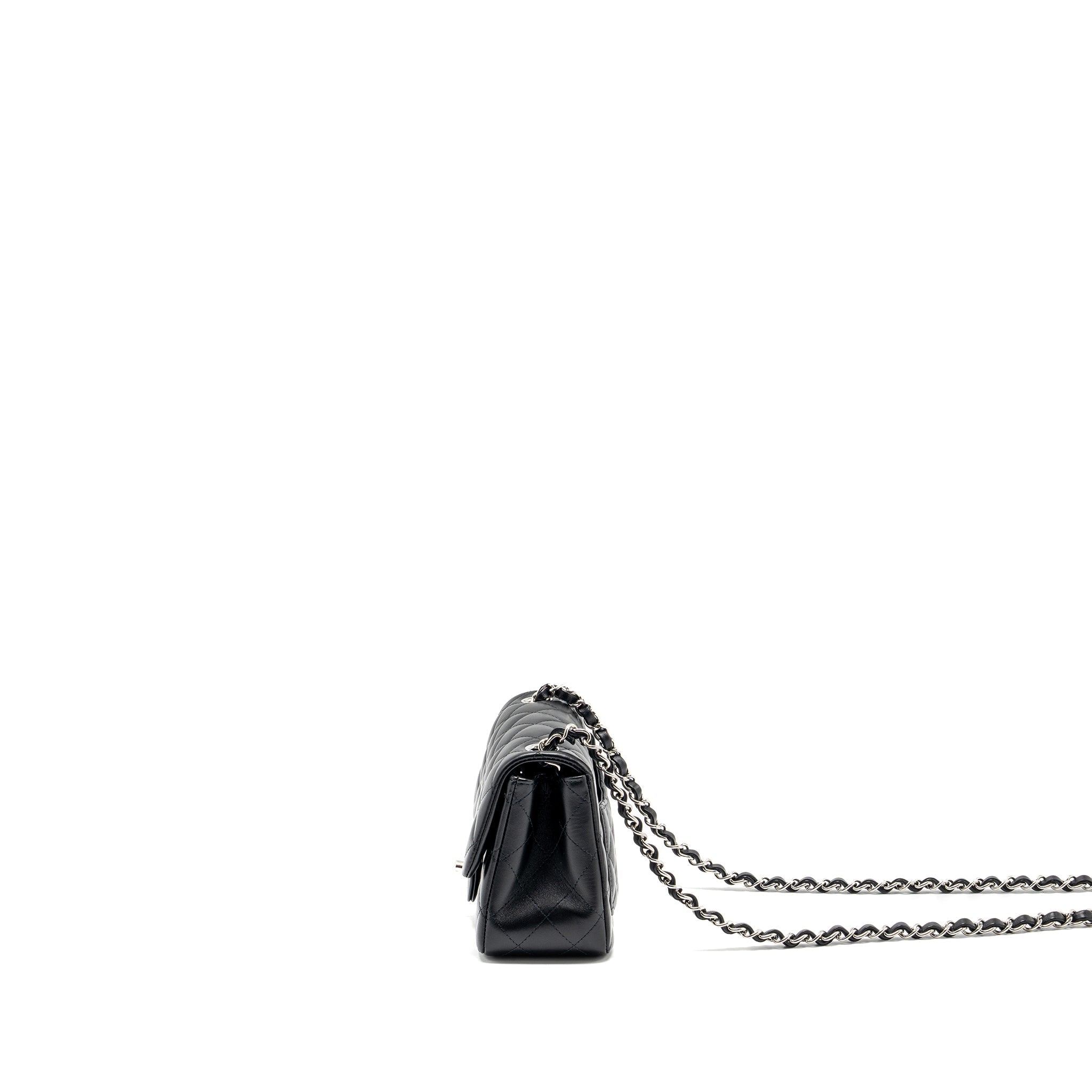 chanel-mini-square-flap-bag-lambskin-black-shw-microchip-copy-1