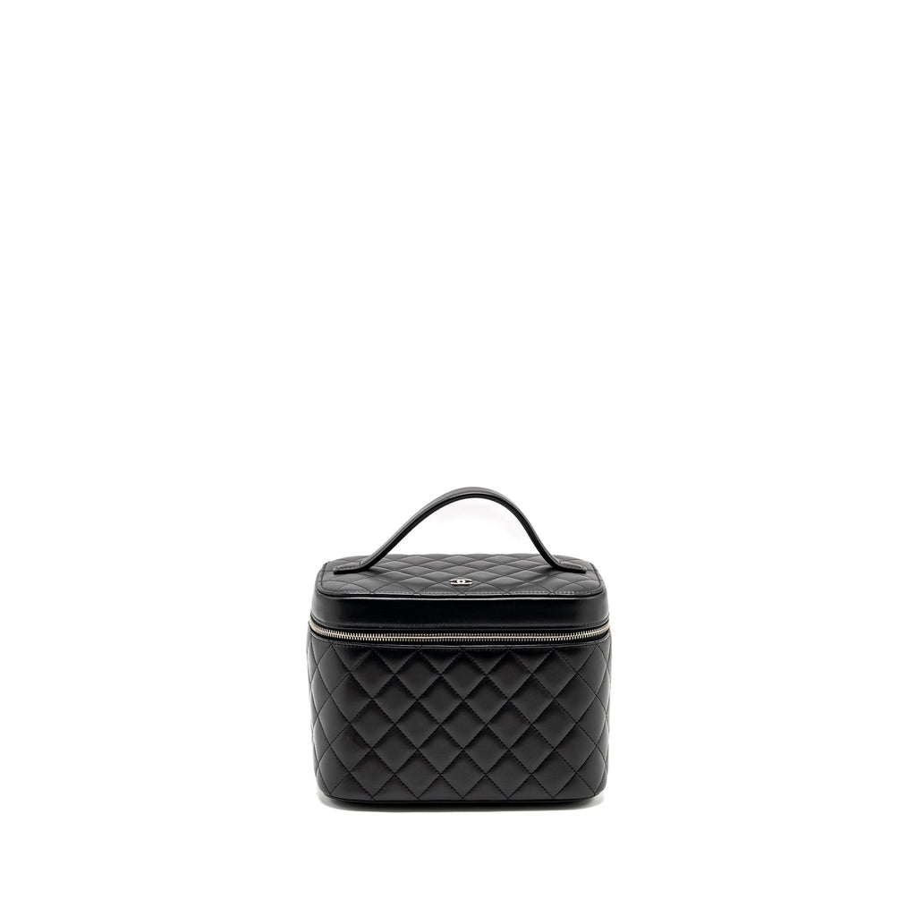 chanel-quilted-vanity-case-lambskin-black-shw