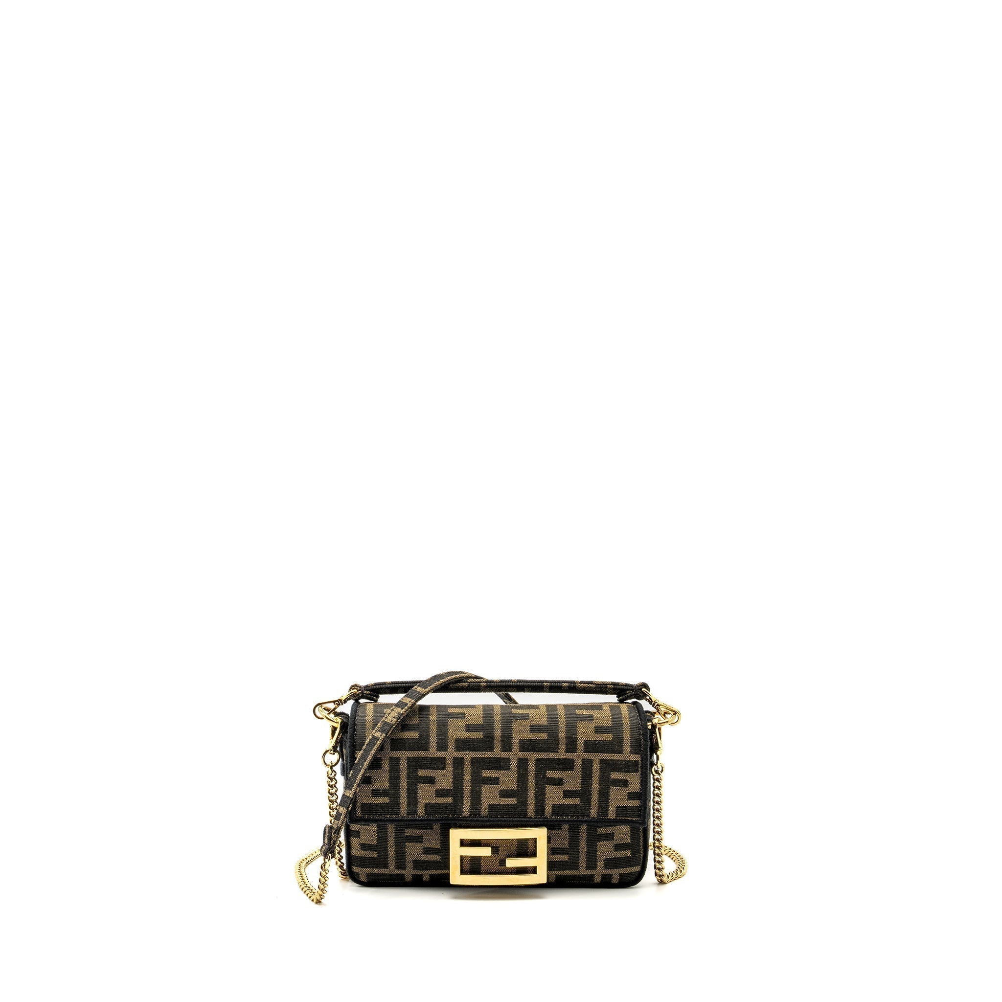 fendi-mini-baguette-bag-ff-jacquard-fabric-brown-ghw