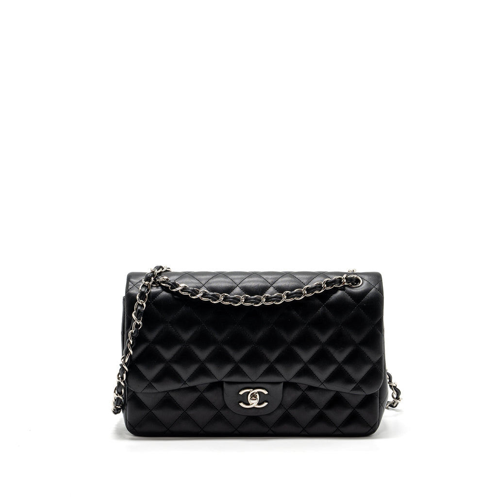 chanel-jumbo-classic-double-flap-lambskin-black-shw-copy