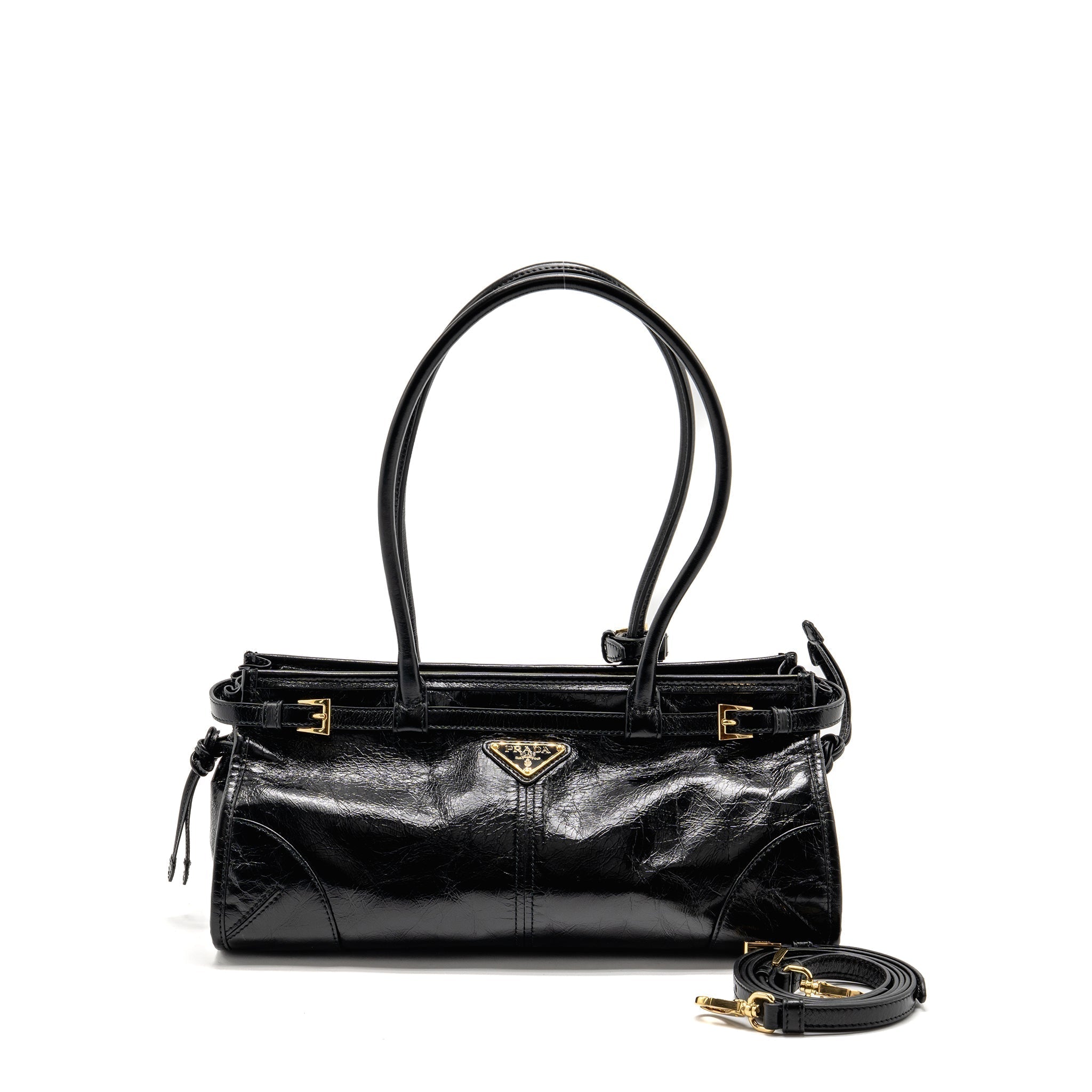 prada-bonnie-medium-leather-handbag-calfskin-black-ghw