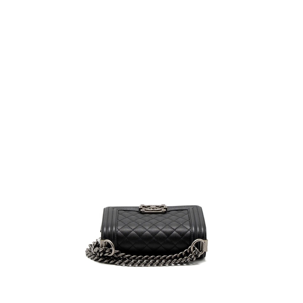 chanel-small-boy-bag-caviar-black-shw-microchip