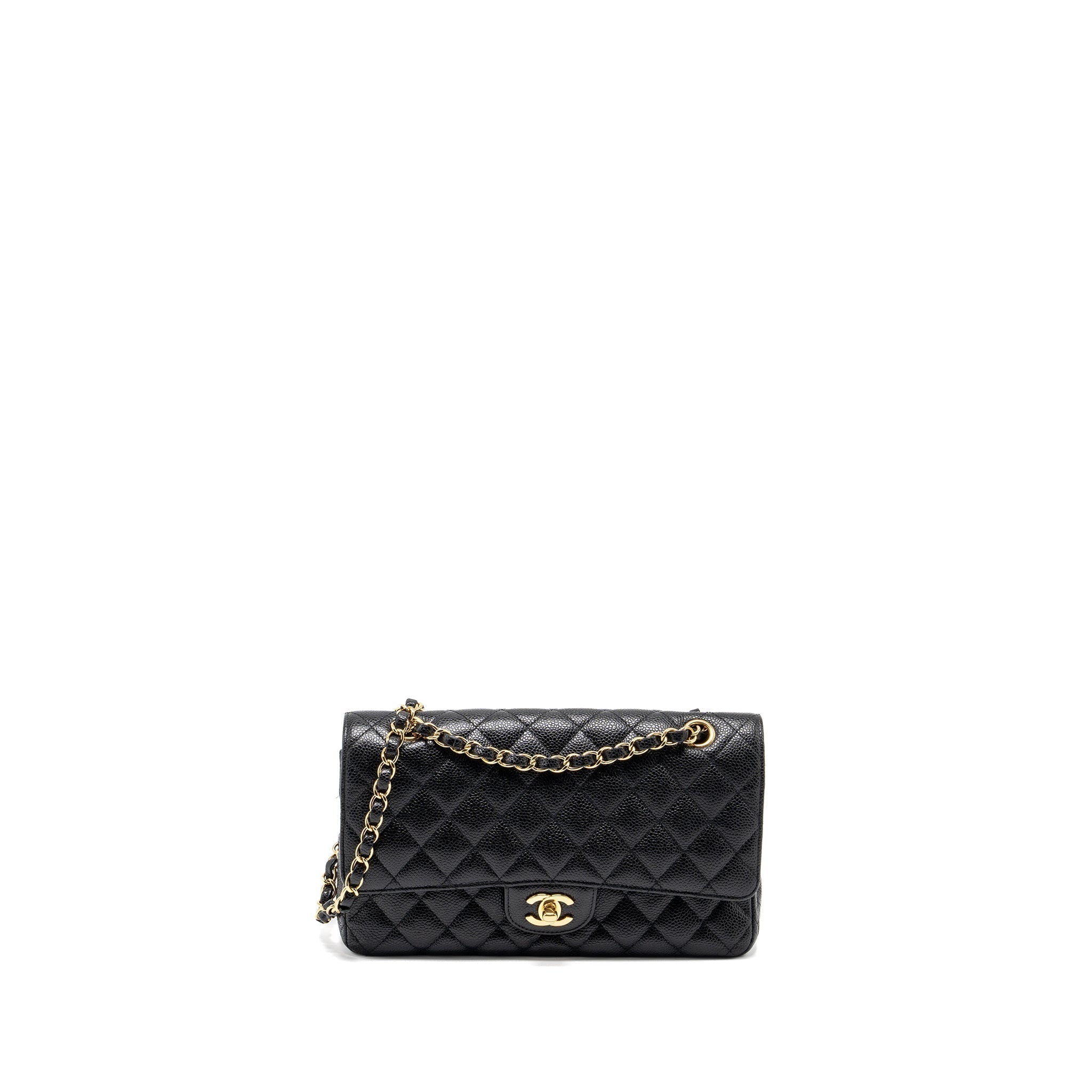 chanel-medium-classic-double-flap-bag-caviar-black-ghw-17