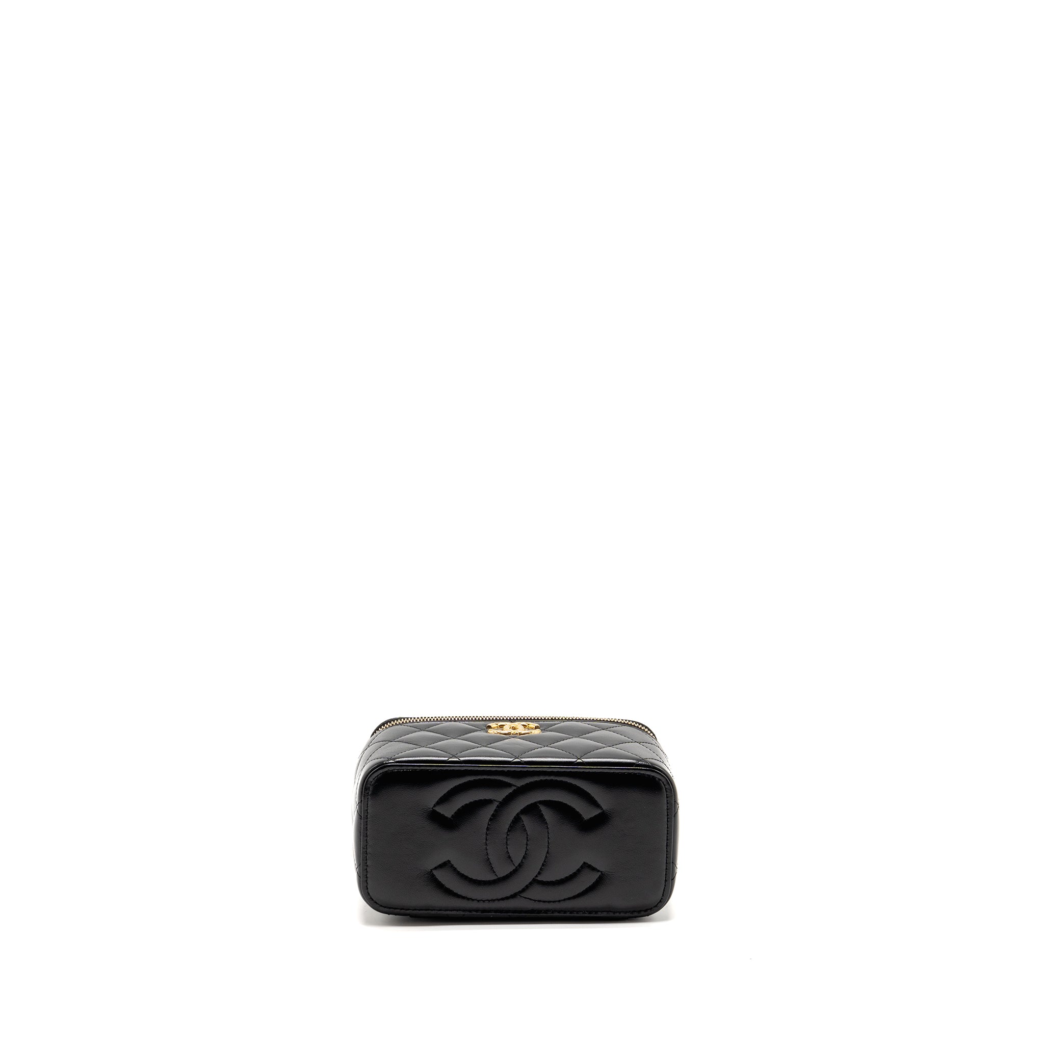 chanel-long-vanity-with-chain-detail-cc-logo-lambskin-black-ghwmicrochip