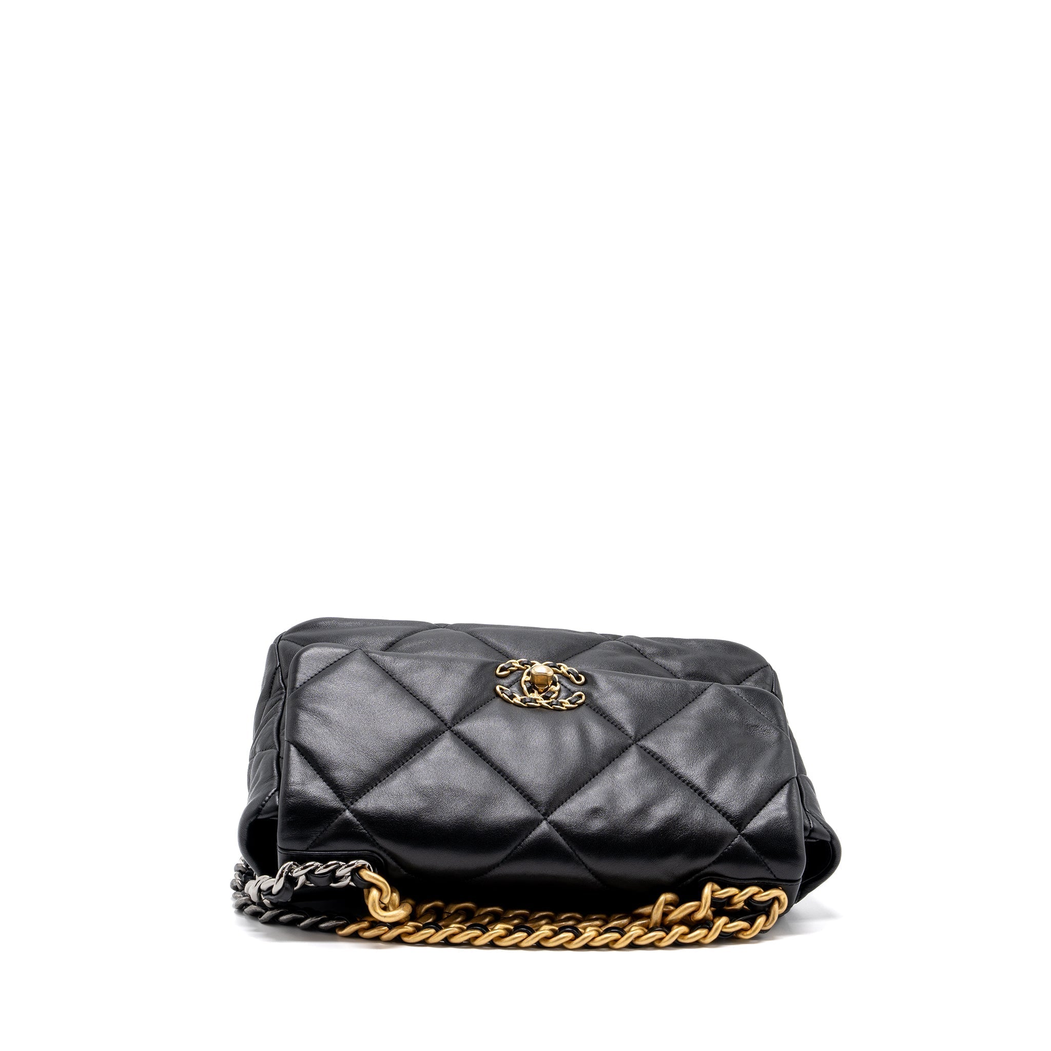 chanel-medium-19-bag-lambskin-black-multicolour-hardwaremicrochip