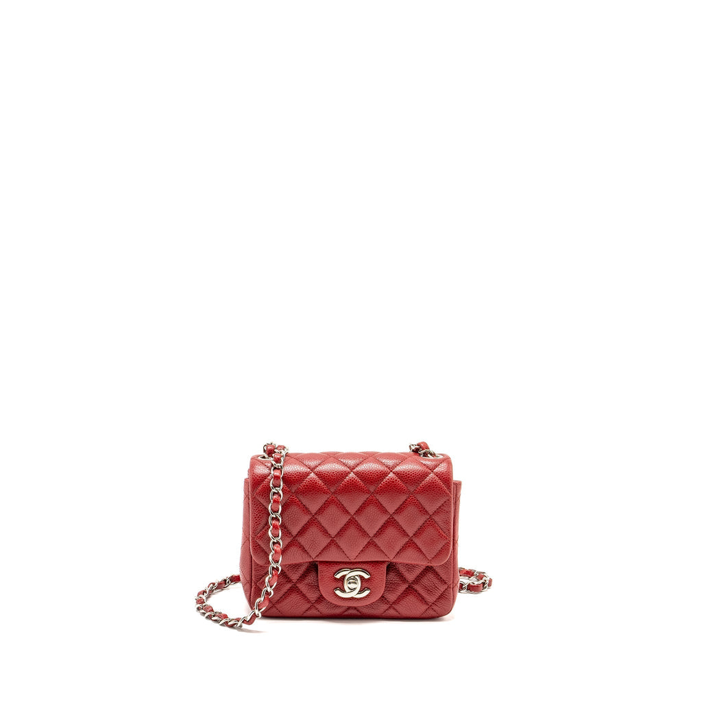 chanel-mini-square-red