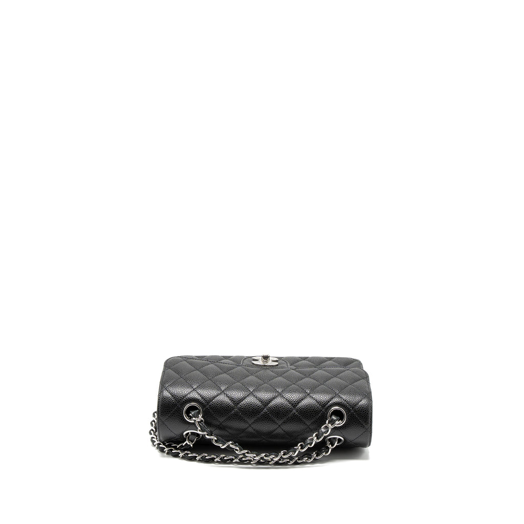 copy-of-chanel-small-classic-double-flap-bag-caviar-black-shw-microchip
