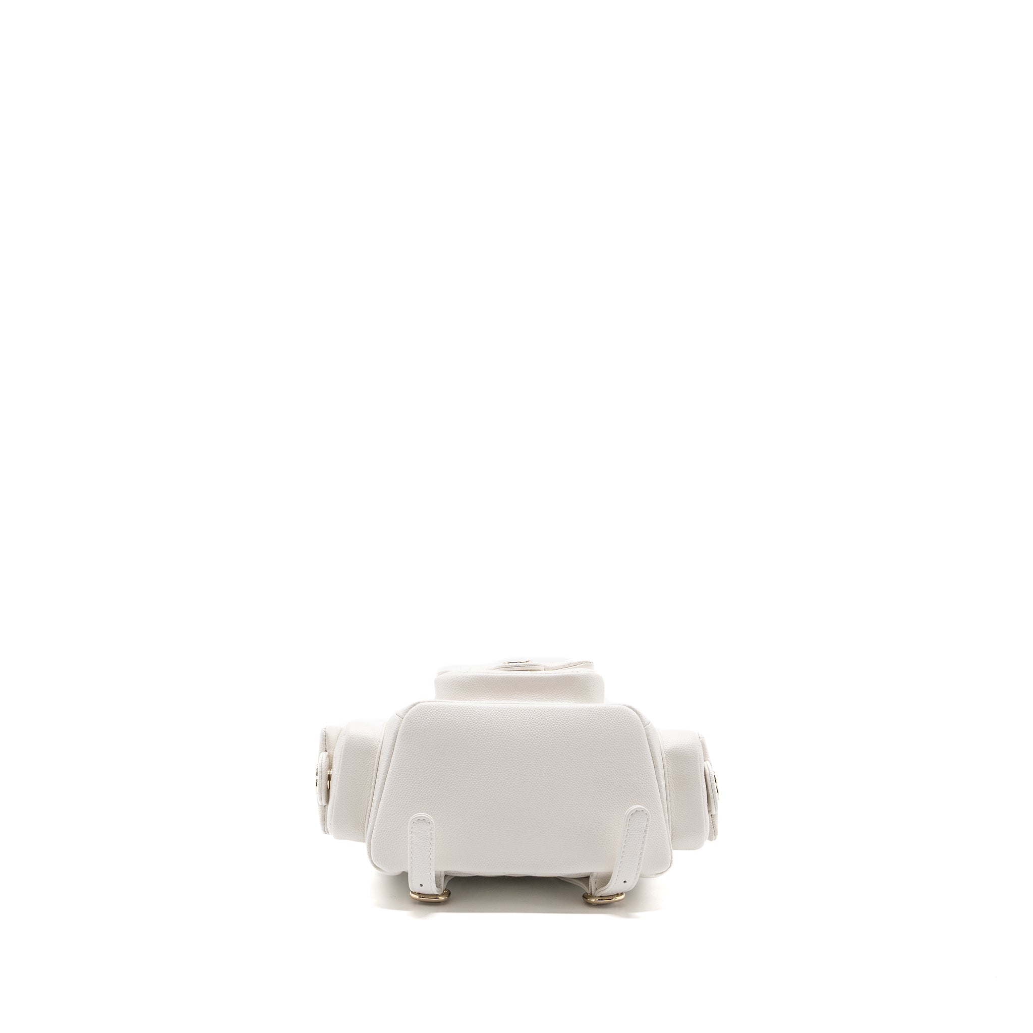 copy-of-chanel-23k-triple-pocket-mini-backpack-caviar-white-lghwmicrochip