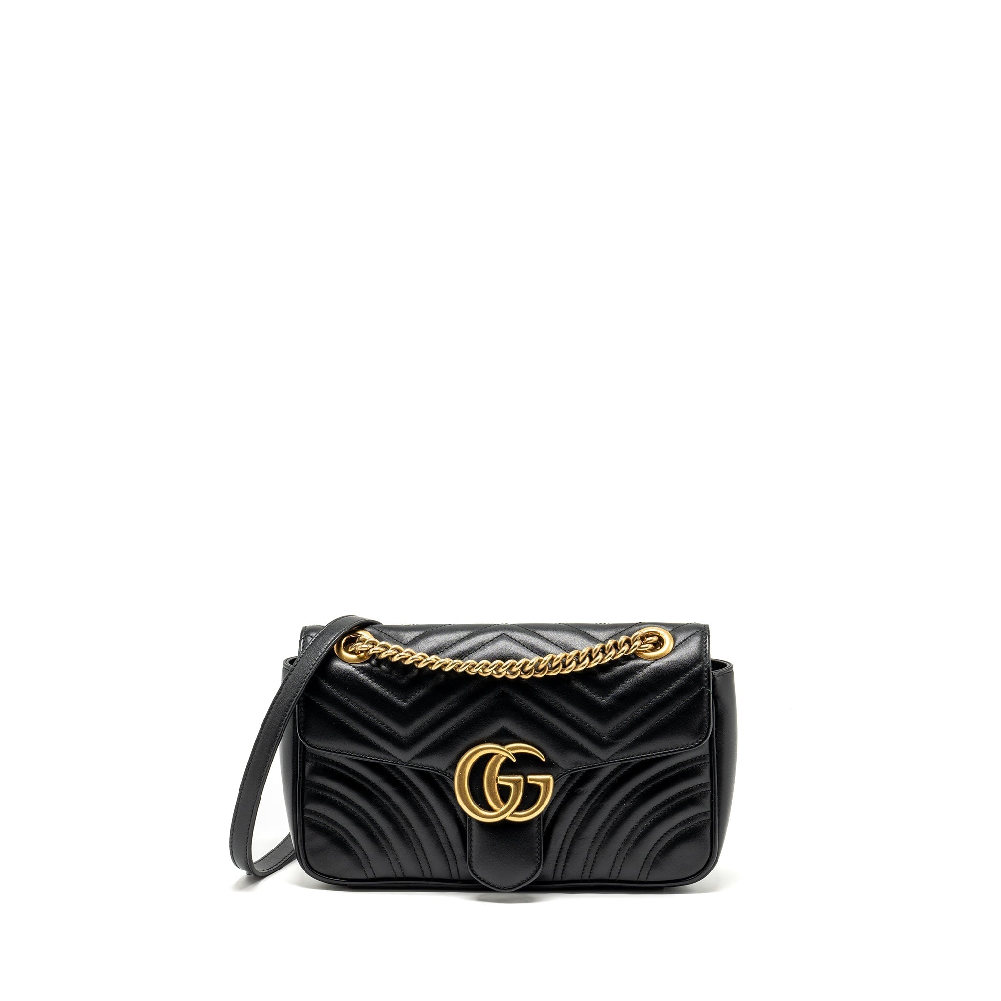 gucci-small-gg-marmont-bag-calfskin-black-ghw-1