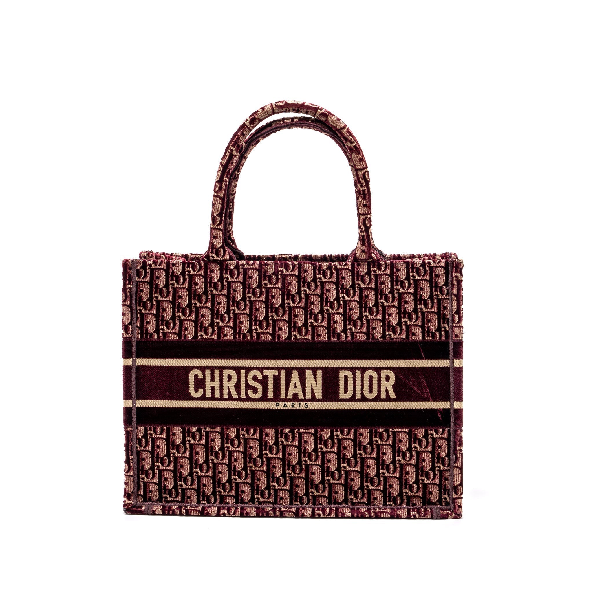dior-medium-book-tote-oblique-embroidery-velvet-canvas-dark-red-copy