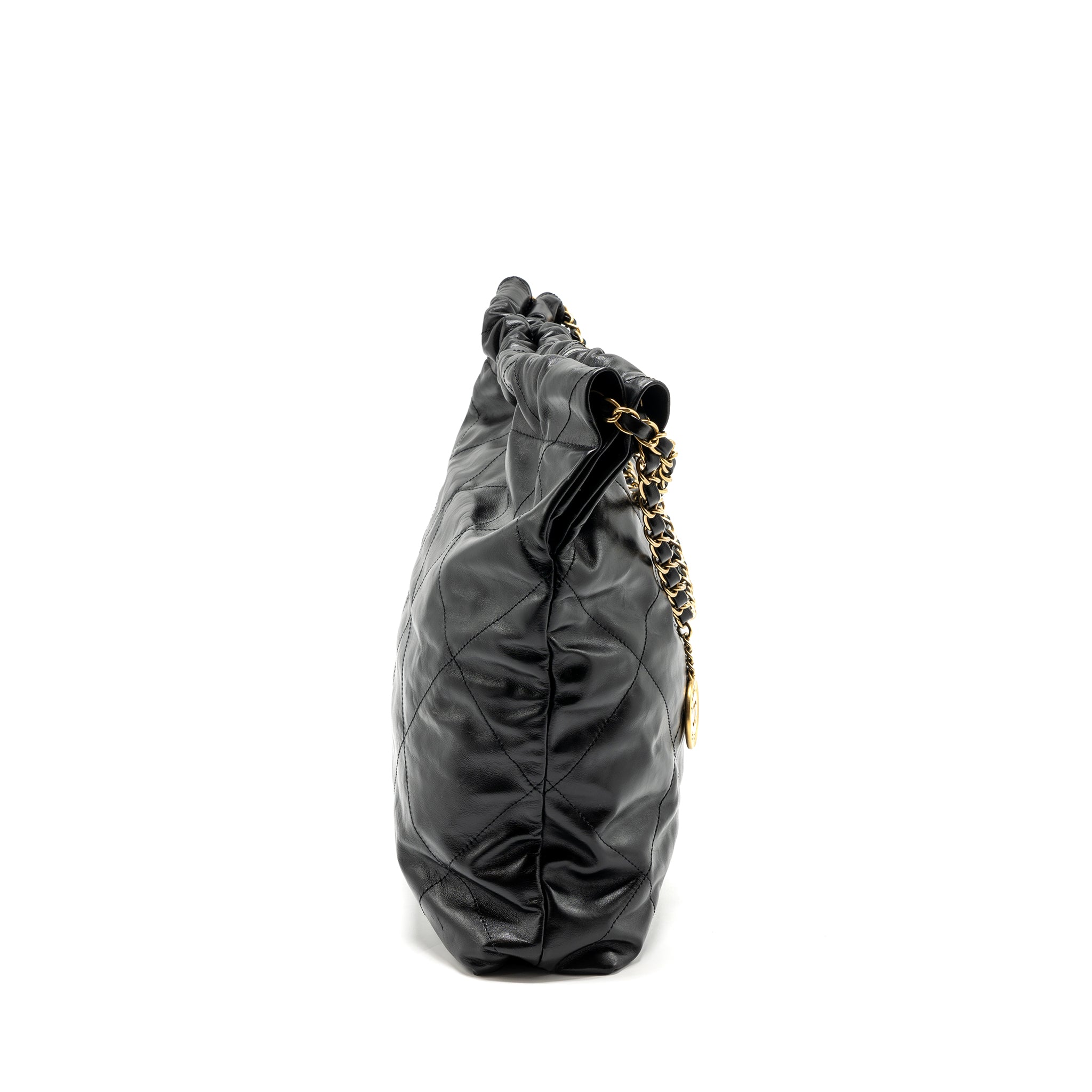 chanel-medium-22-bag-gold-letter-shiny-calfskin-black-ghwmicrochip-1