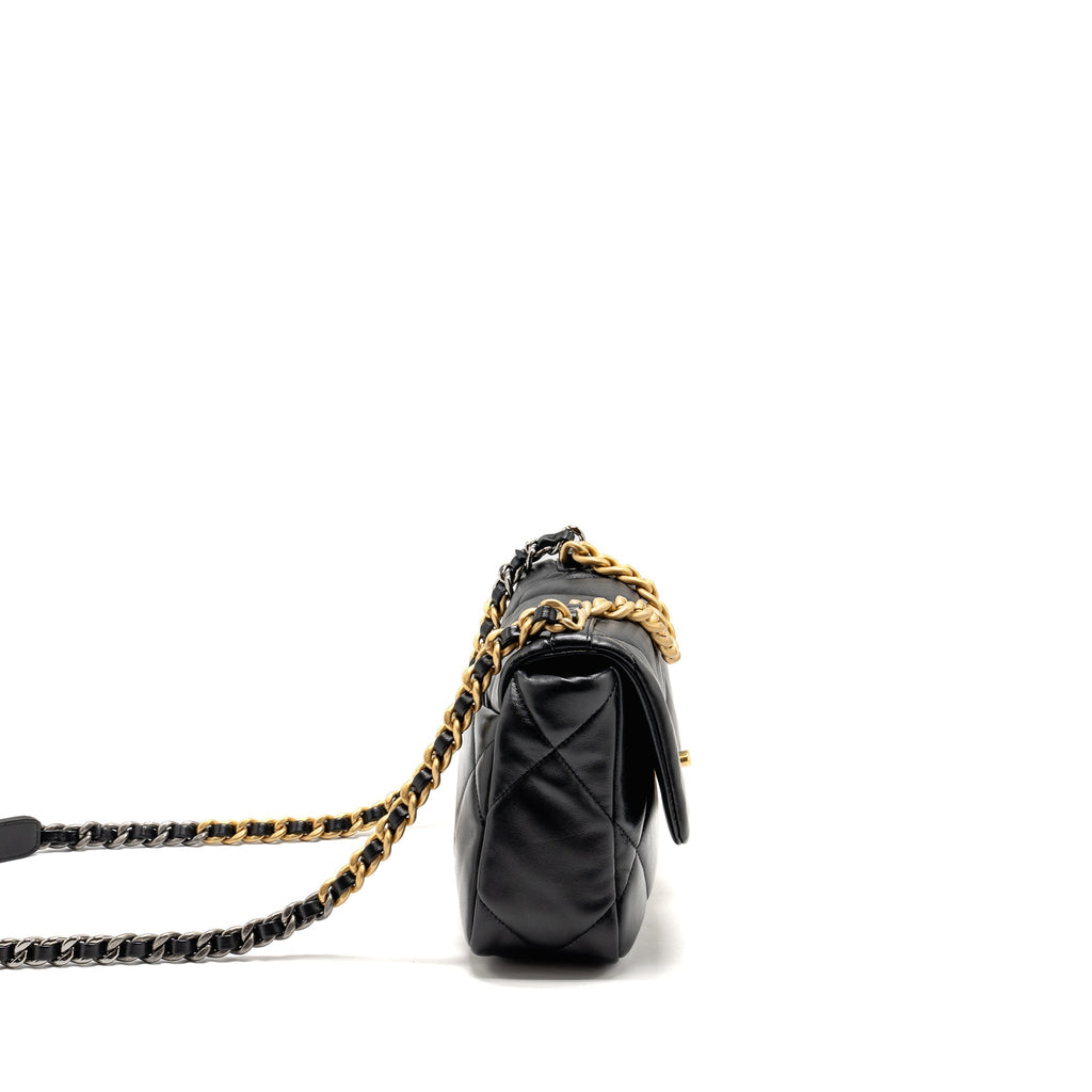 chanel-small-19-bag-lambskin-black-multicolor-hardware-microchip-copy
