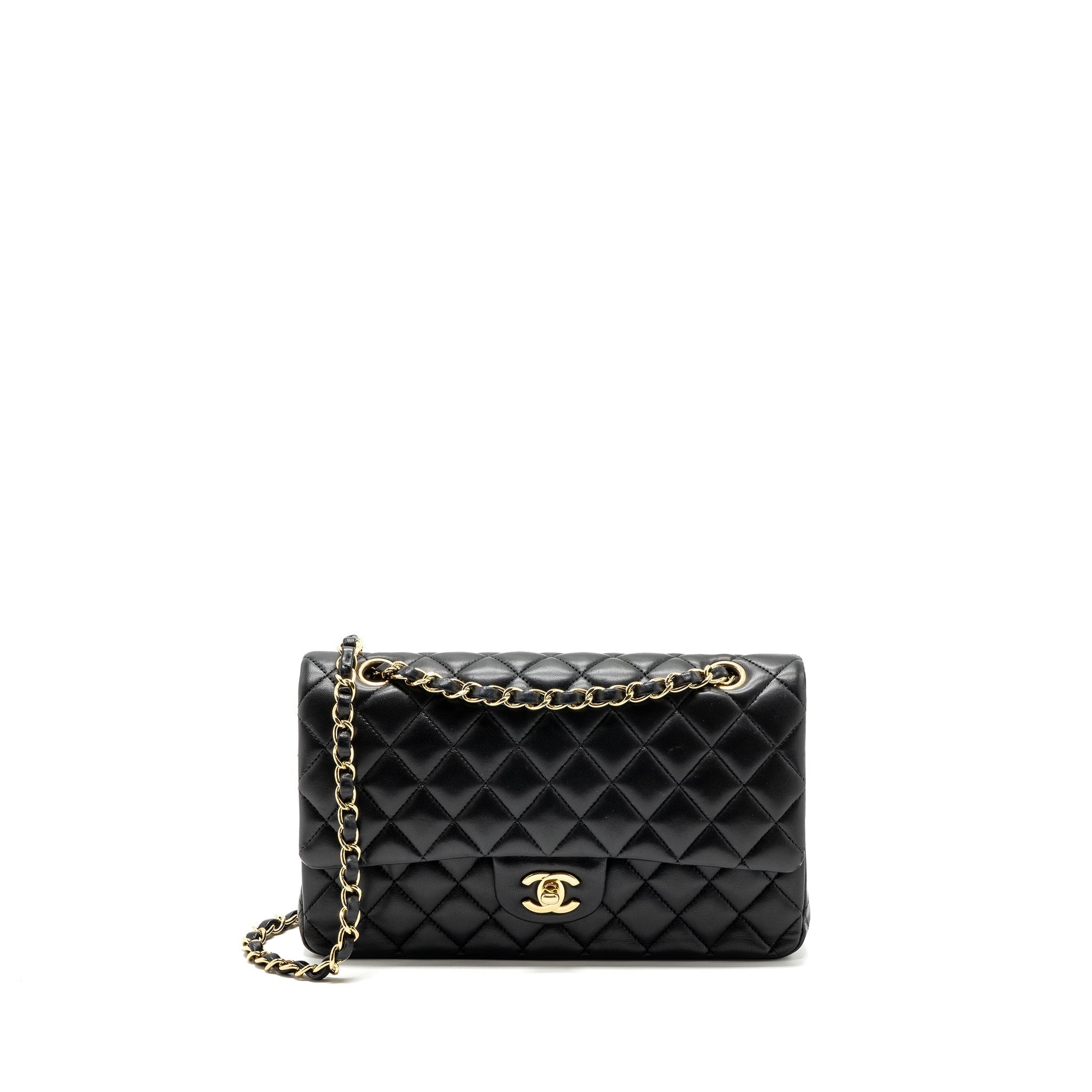 chanel-medium-classic-flap-bag-lambskin-black-ghw-1